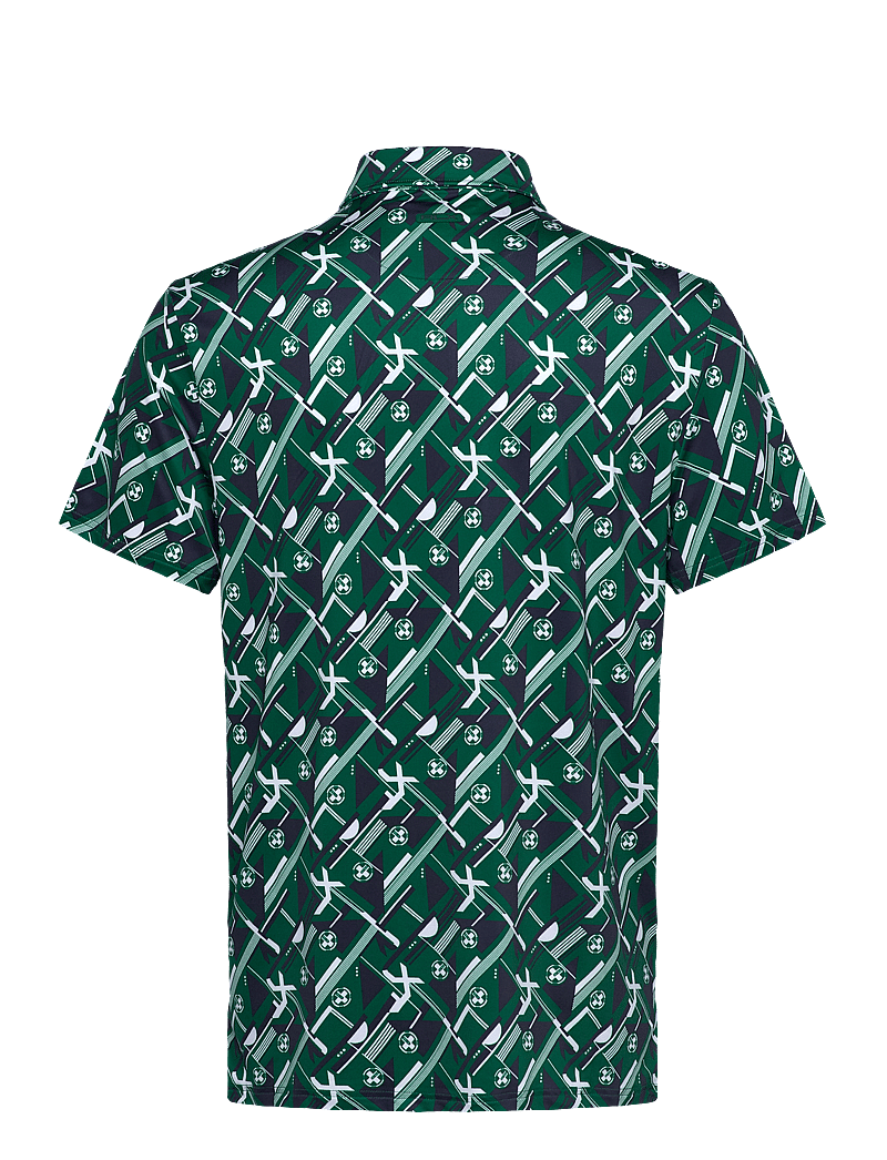 Ralph Lauren Golf - Tailored Fit Performance Polo Shirt - toppar & t-shirts - kelly green rlx a - 1