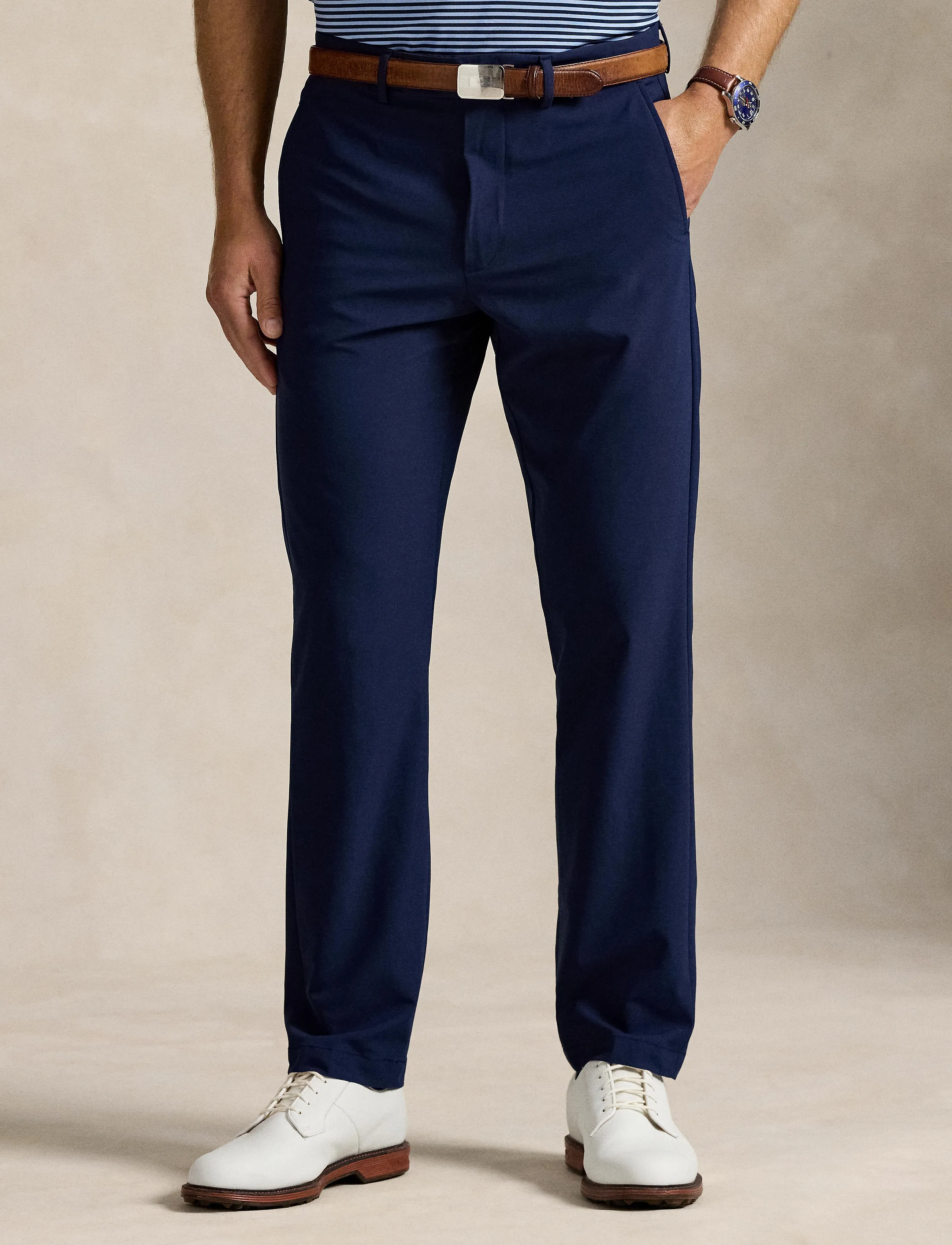 Ralph Lauren Golf Tailored Fit Performance Pant, 36 x 32, Navy, Sport Pants > Sport Golf Pants, Herre