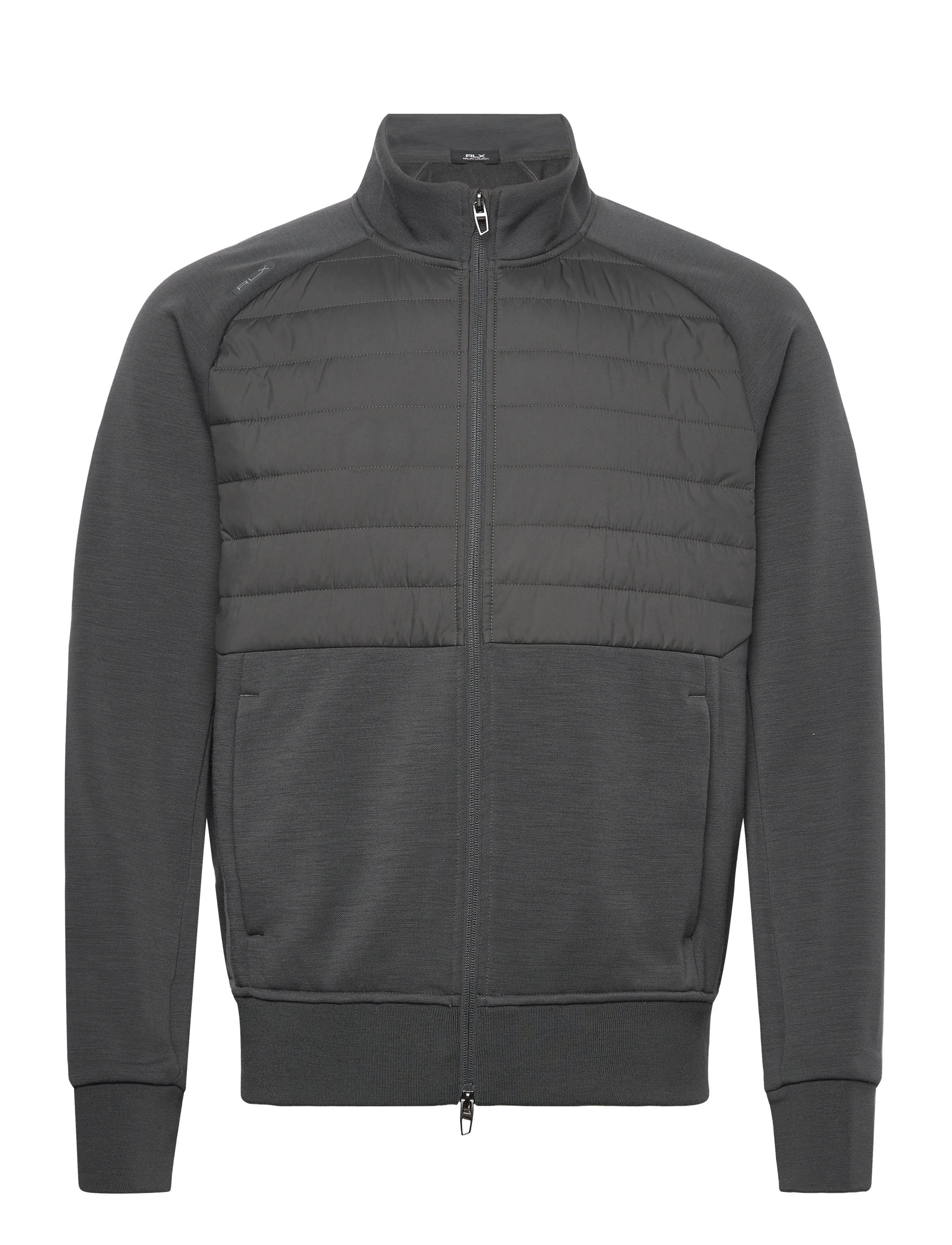 Ralph Lauren Golf Hybrid Mockneck Jacket - Golfjackor - CHARCOAL GREY / grey