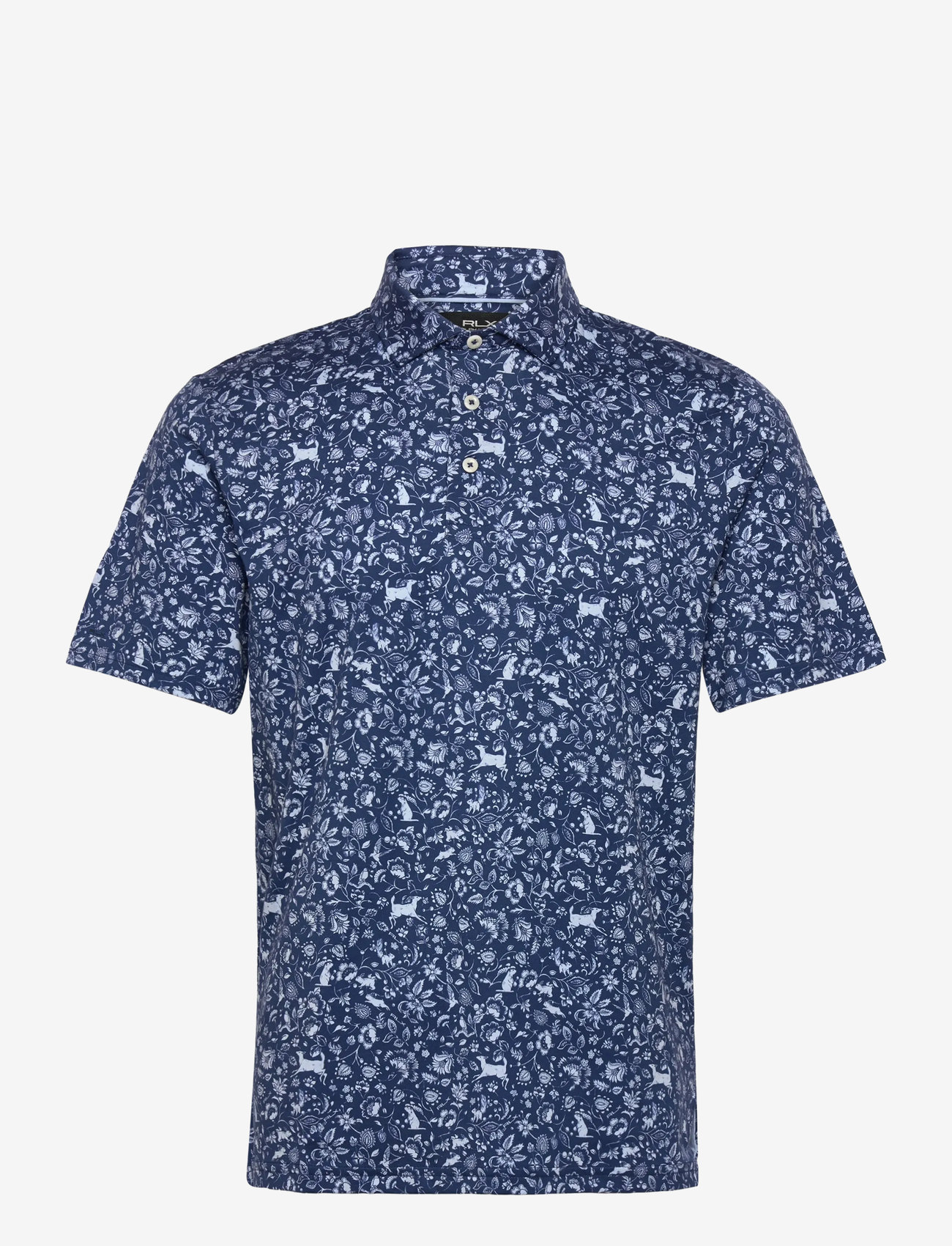 Ralph Lauren Golf - Classic Fit Performance Polo Shirt - toppe & t-shirts - old royal through - 0