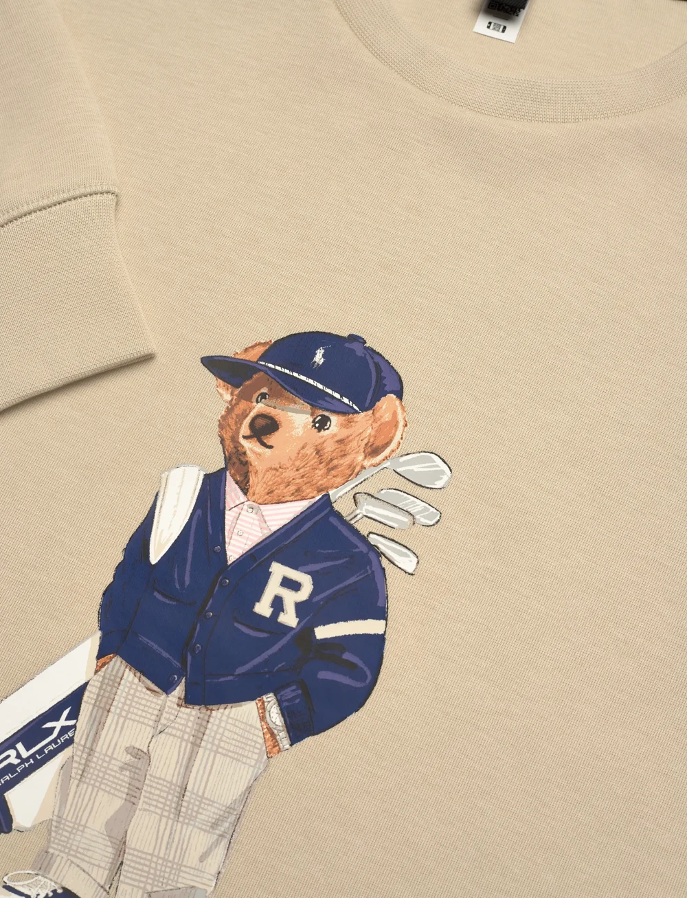 Ralph Lauren Golf - Polo Bear Performance Sweatshirt - alussärgid - basic sand - 2