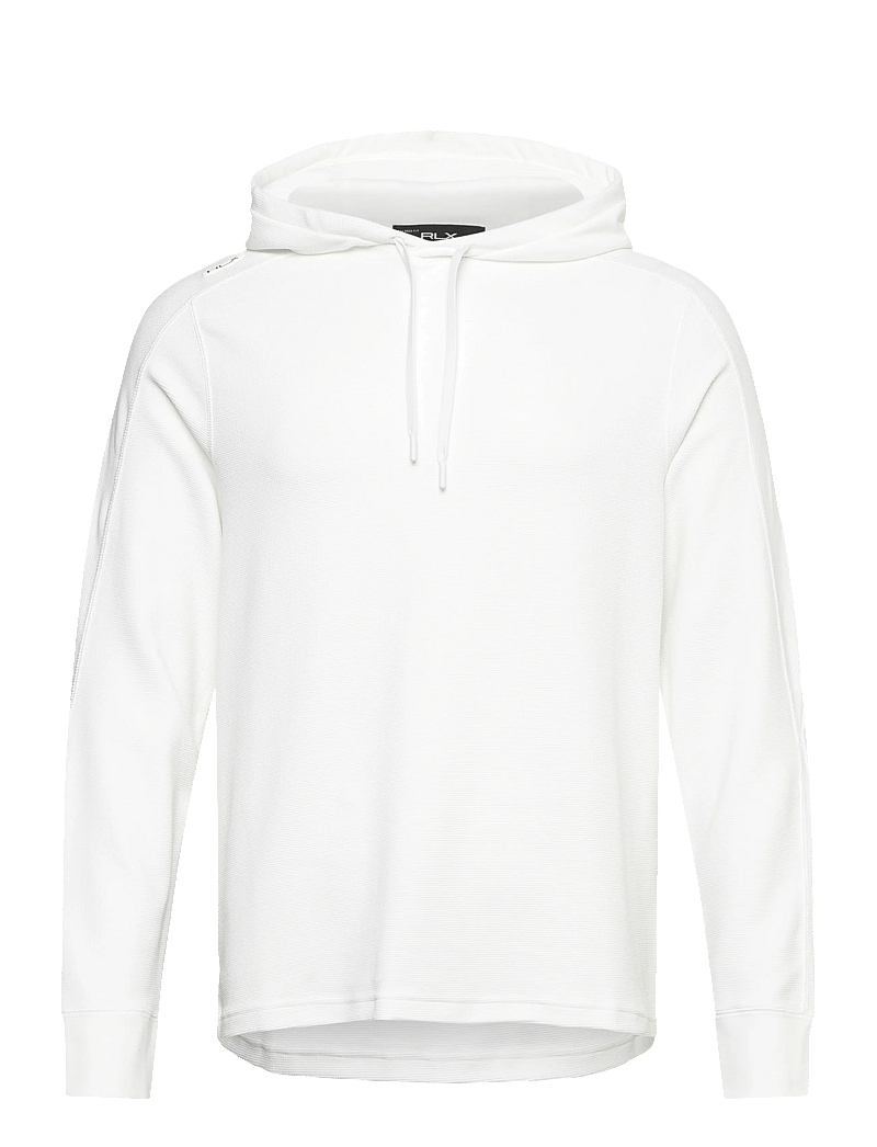 Ralph Lauren Golf - Performance Waffle-Knit Hoodie - oberteile - ceramic white - 0