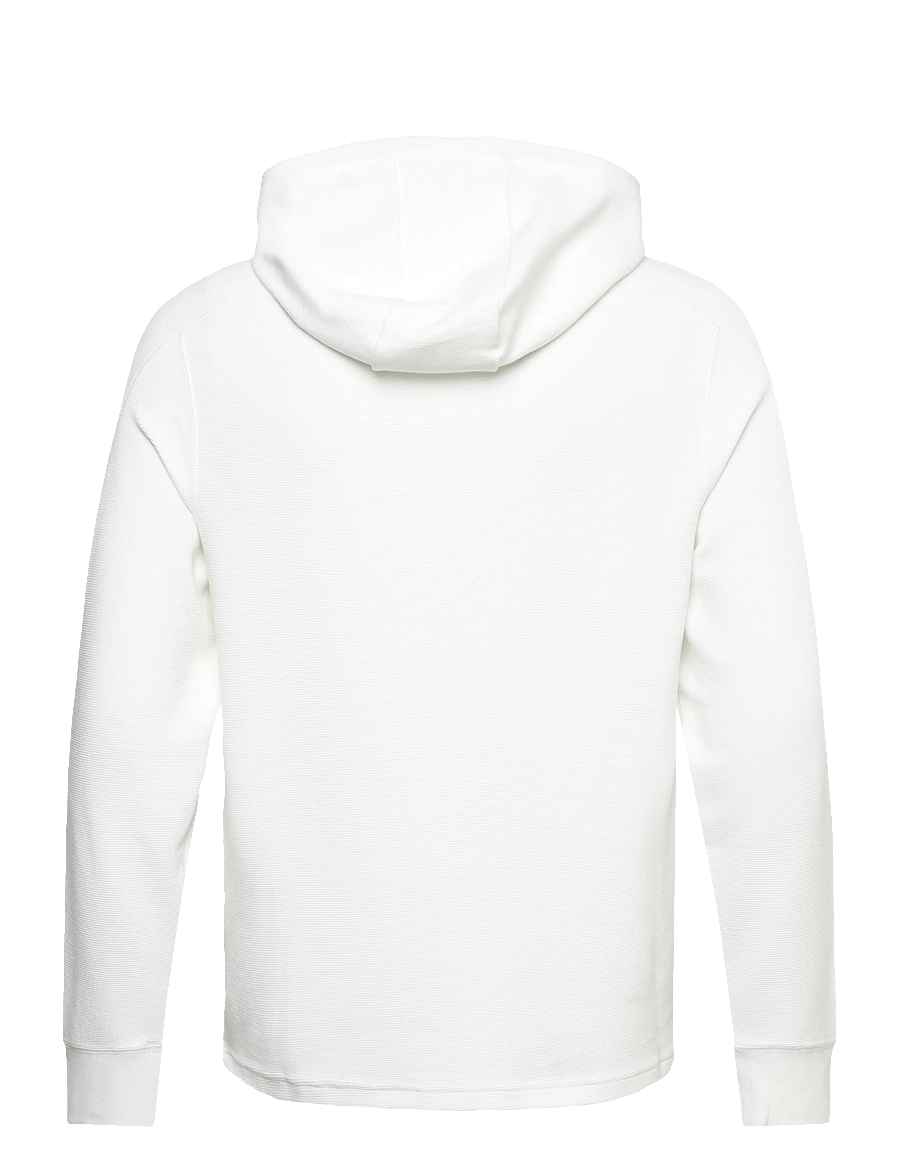 Ralph Lauren Golf - Performance Waffle-Knit Hoodie - alussärgid - ceramic white - 2