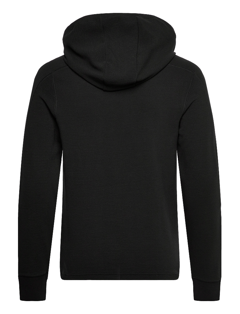 Ralph Lauren Golf - Performance Waffle-Knit Hoodie - oberteile - polo black - 1