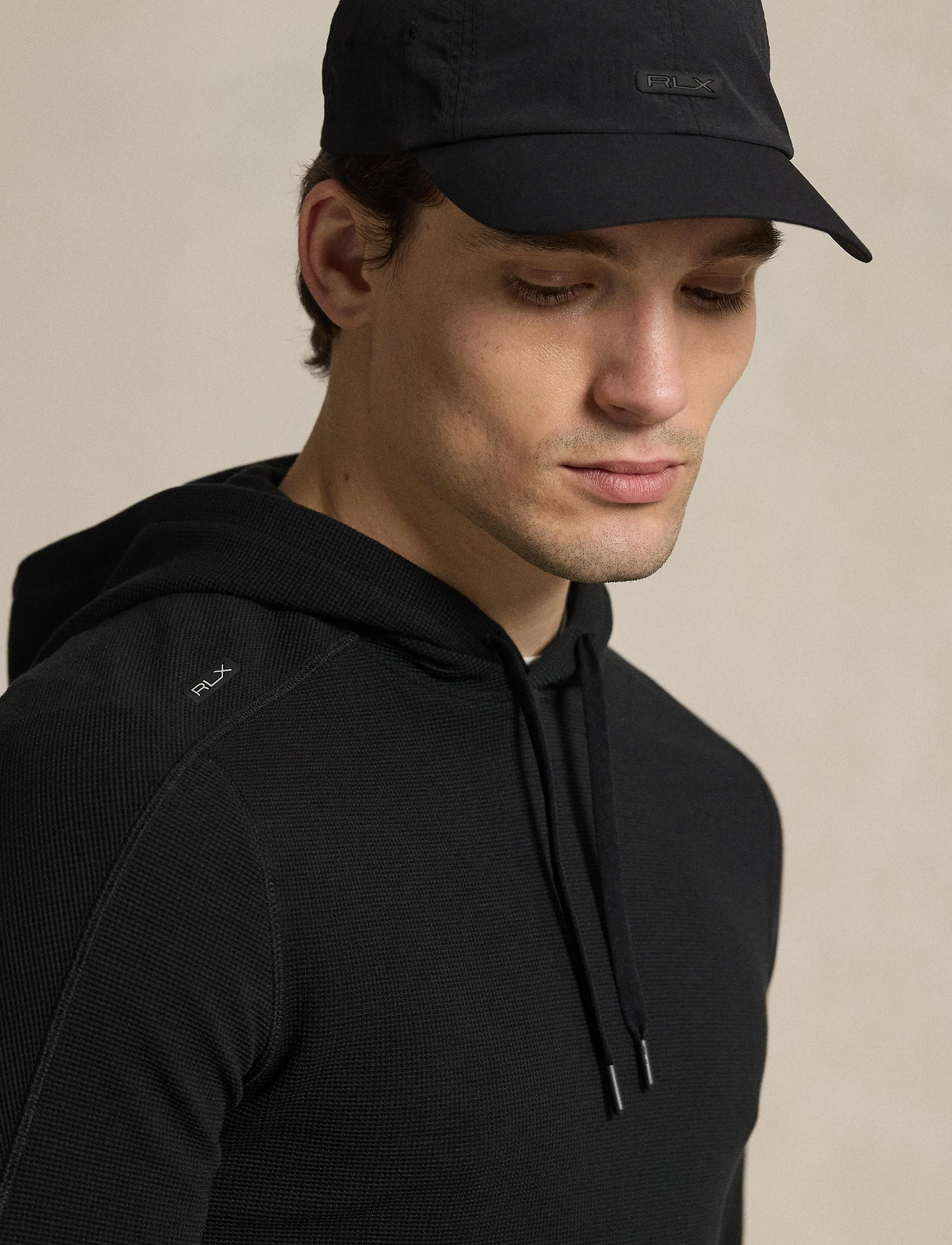 Performance Waffle-Knit Hoodie 3