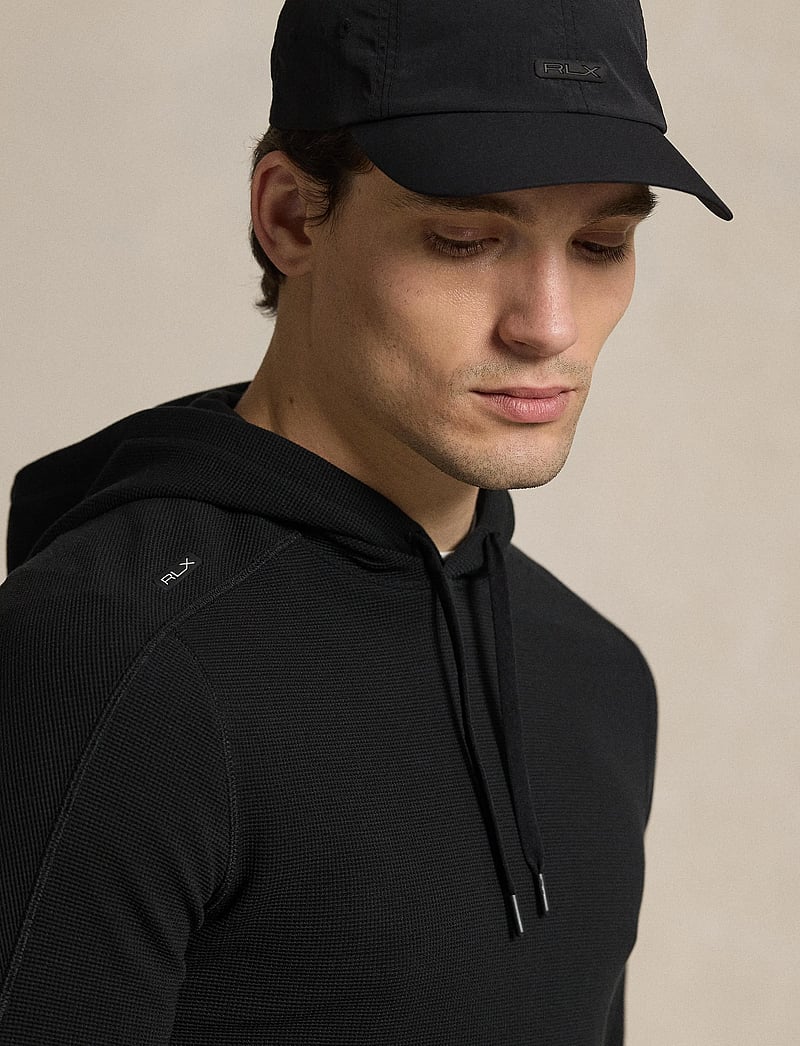 Ralph Lauren Golf - Performance Waffle-Knit Hoodie - huvtröjor - polo black - 4