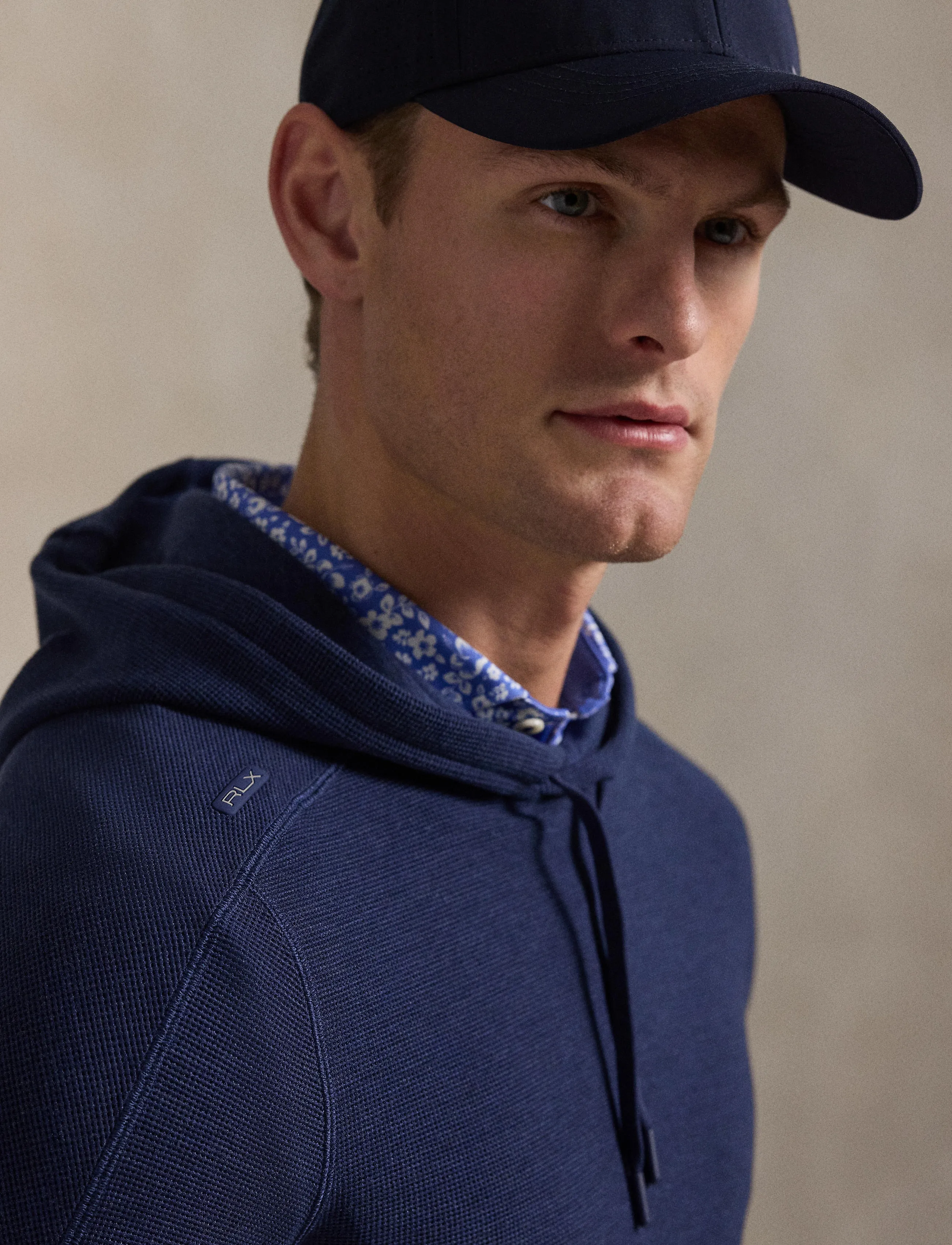 Performance Waffle-Knit Hoodie 3