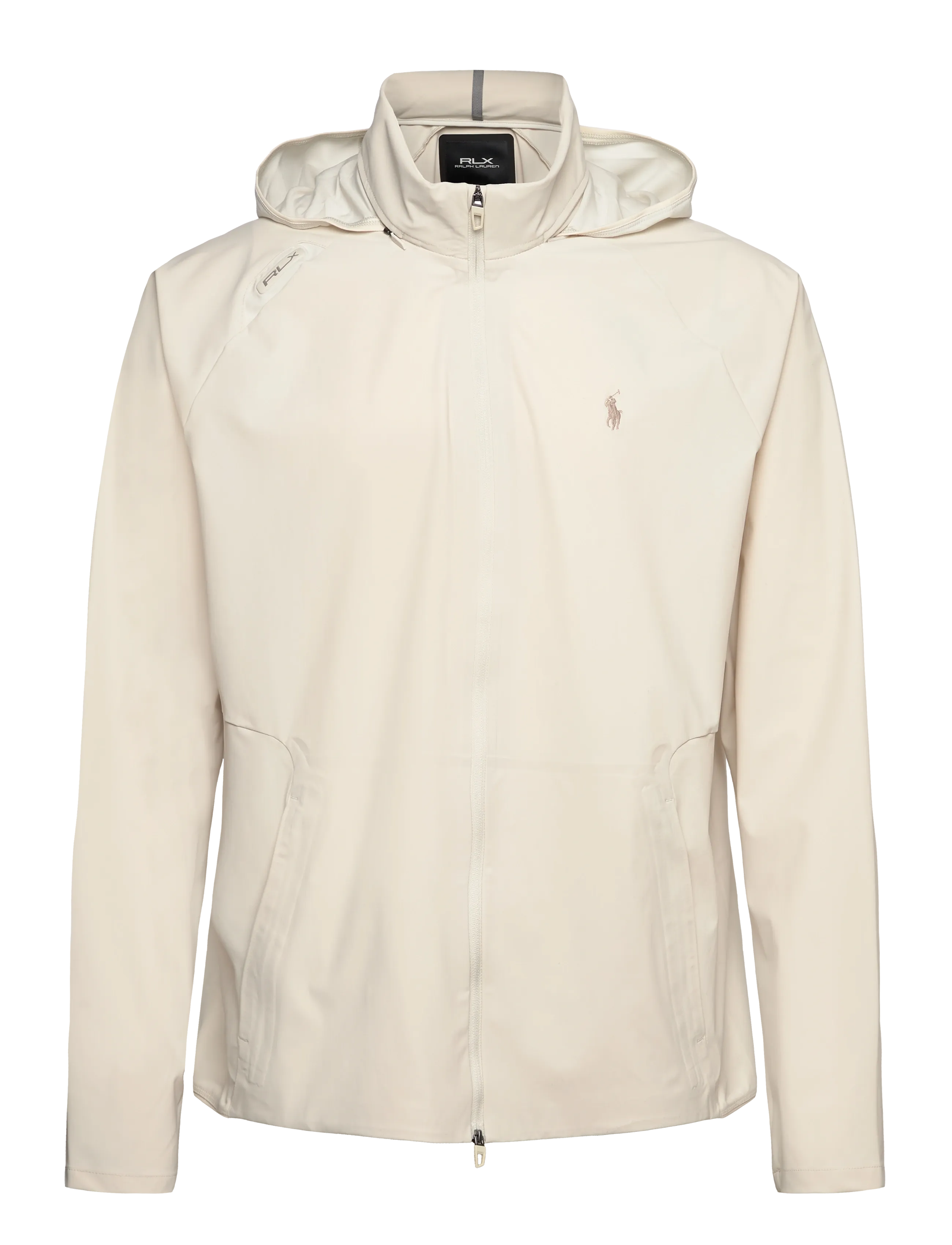 Lightweight Hooded Jacket - STONE PEBBLE