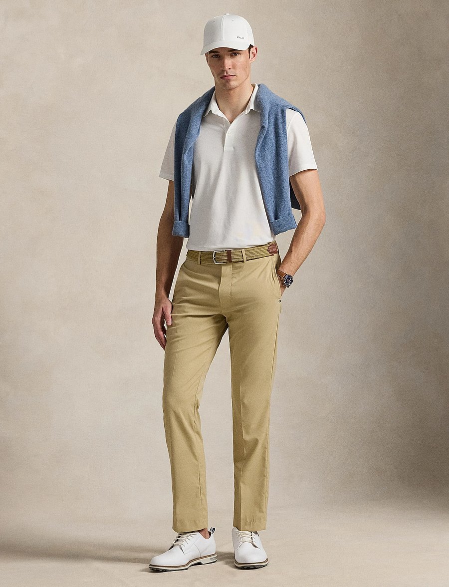 Ralph Lauren Golf - Tailored Fit Performance Polo Shirt - oberteile & t-shirts - ceramic white - 5
