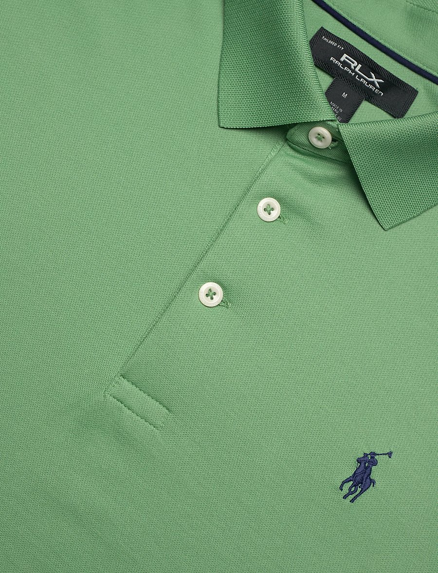 Ralph Lauren Golf - Tailored Fit Performance Polo Shirt - oberteile & t-shirts - outback green - 2