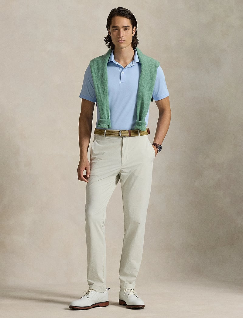 Ralph Lauren Golf - Tailored Fit Performance Polo Shirt - oberteile & t-shirts - office blue - 5