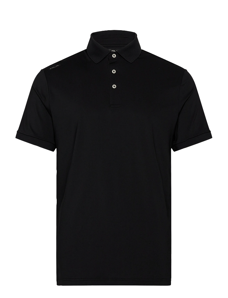 Ralph Lauren Golf - Tailored Fit Performance Polo Shirt - toppar & t-shirts - polo black - 0