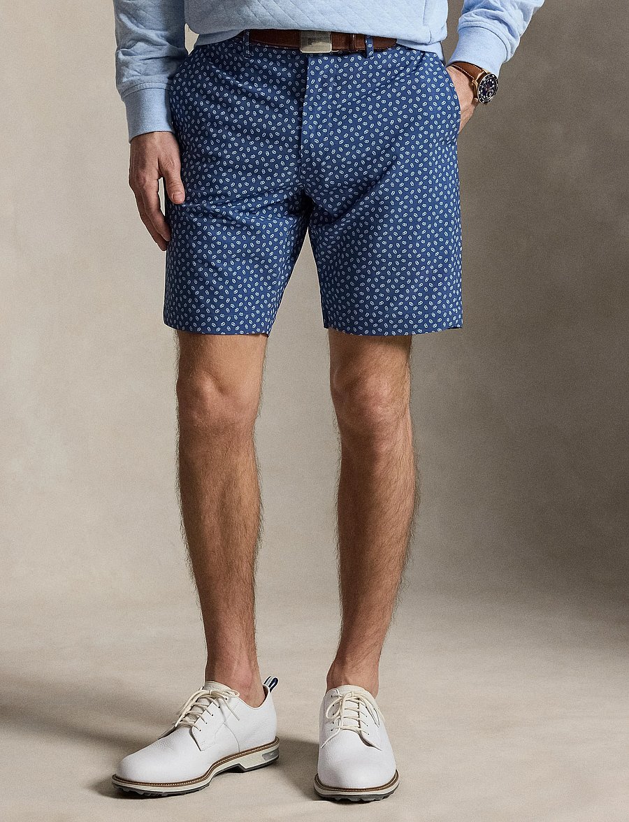 Ralph Lauren Golf - FTHRWGHT CYPRESS-WVN-SHORTS - golf shorts - links deco mini o - 0