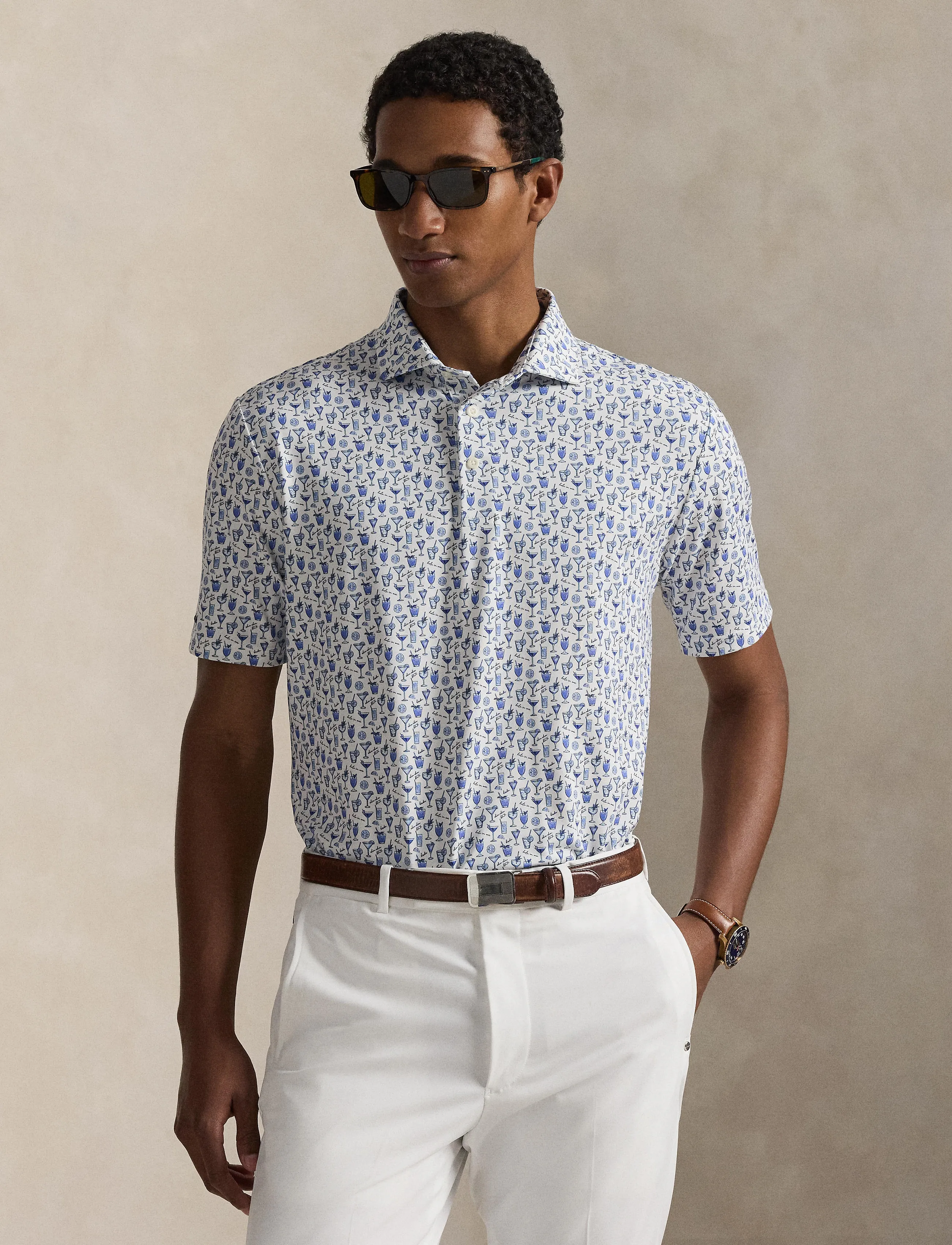 Ralph Lauren Golf 785A96744001 - Pikéer - CERAMIC WHITE CHI / white
