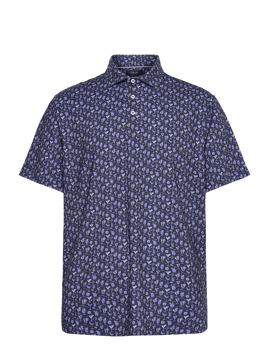 Ralph Lauren Golf - LIGHTWEIGHT AIRFLOW-KNT-POLO - oberteile & t-shirts - refined navy chin - 1