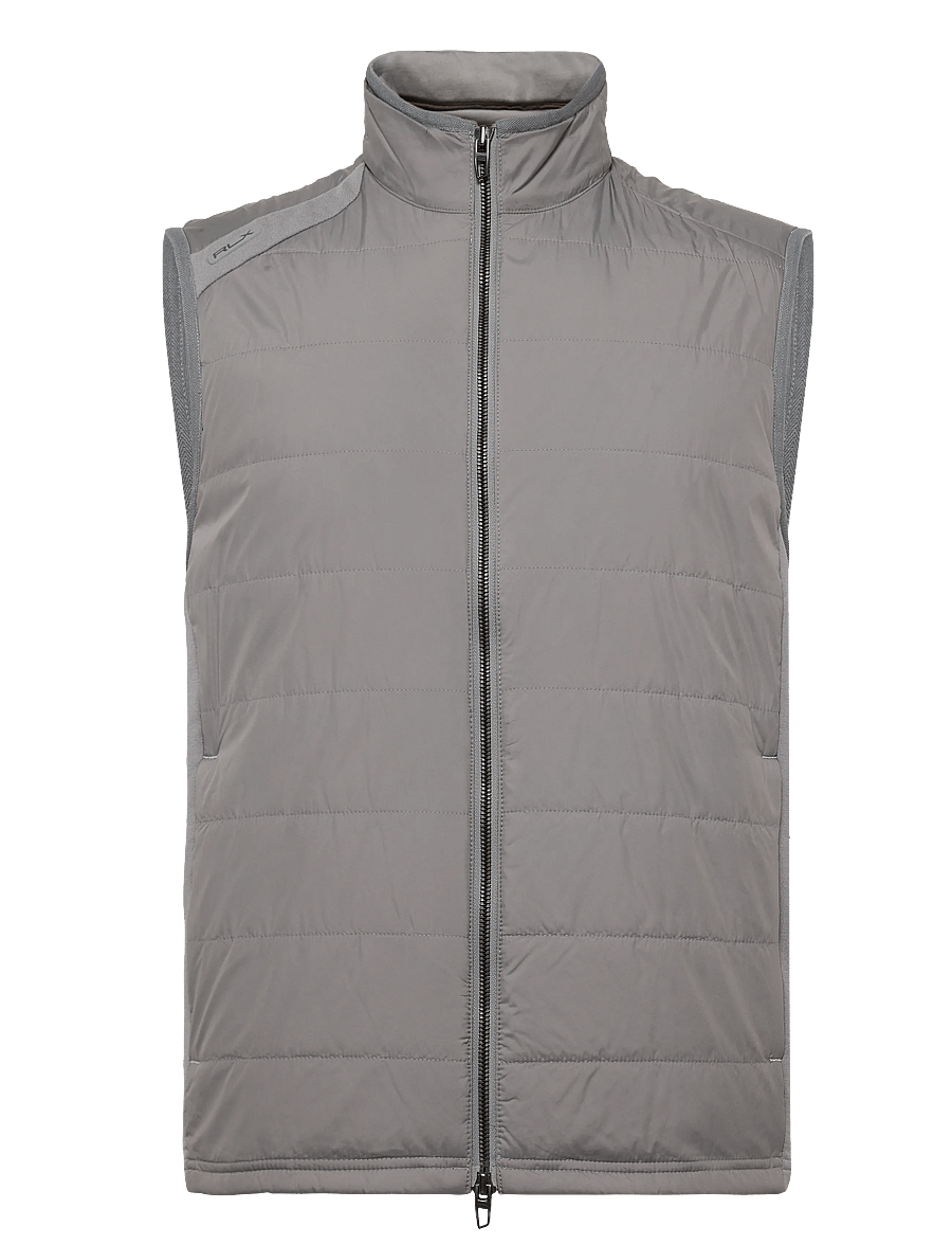 Ralph Lauren Golf - PERFORMANCE WOOL-KNT-SWEATSHIRT - outdoor - peak grey - 0