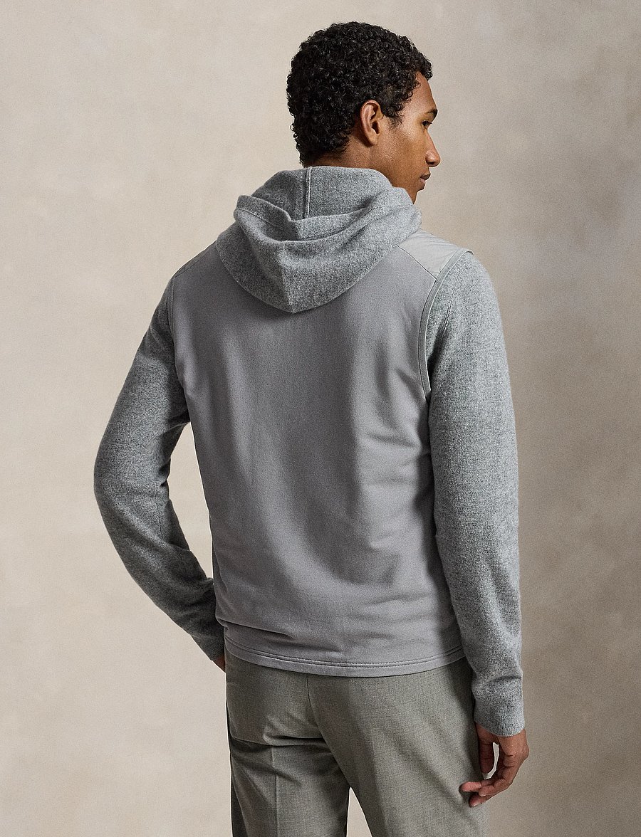 Ralph Lauren Golf - Hybrid Full-Zip Vest - kläder - peak grey - 3