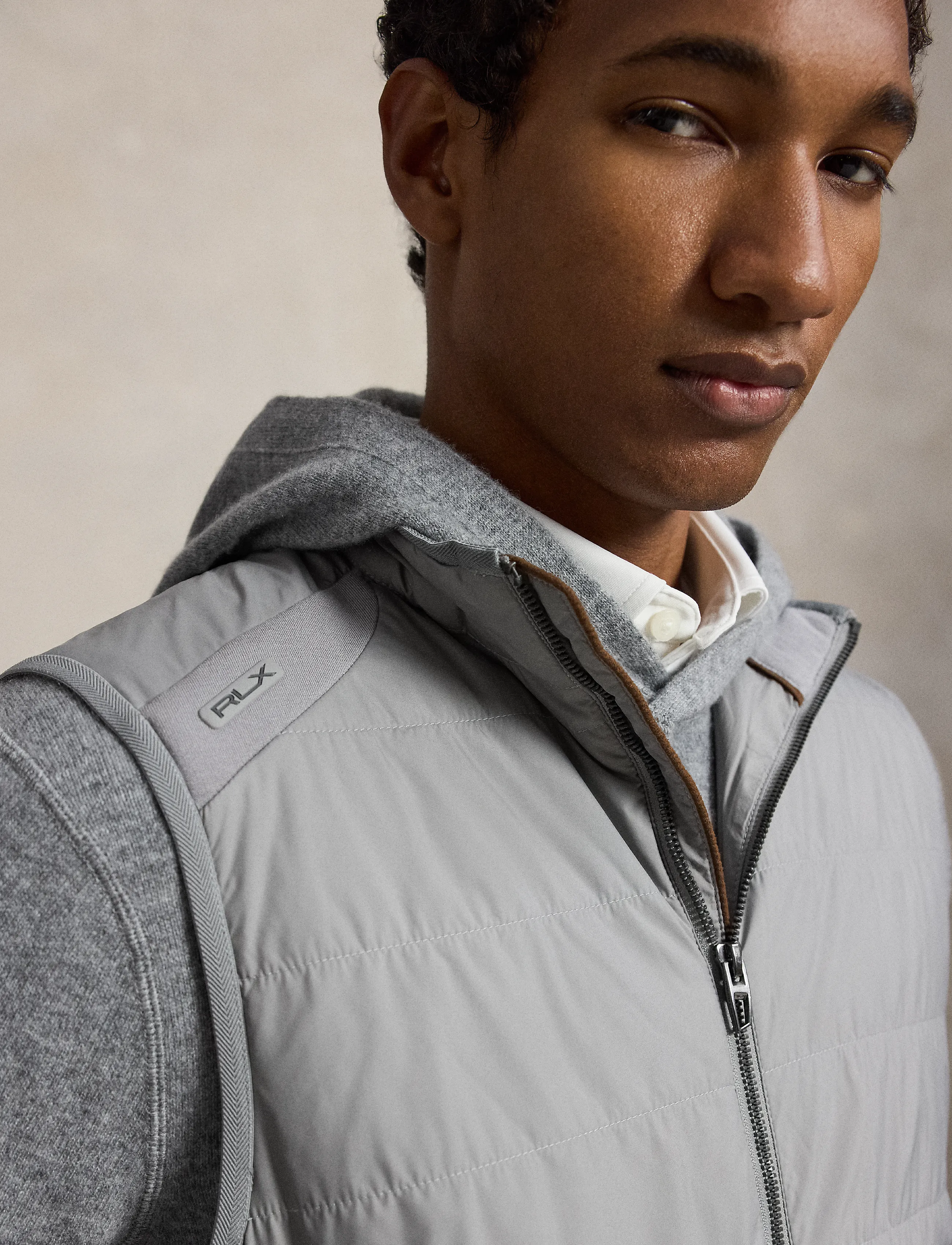 Ralph Lauren Golf - Hybrid Full-Zip Vest - kläder - peak grey - 5