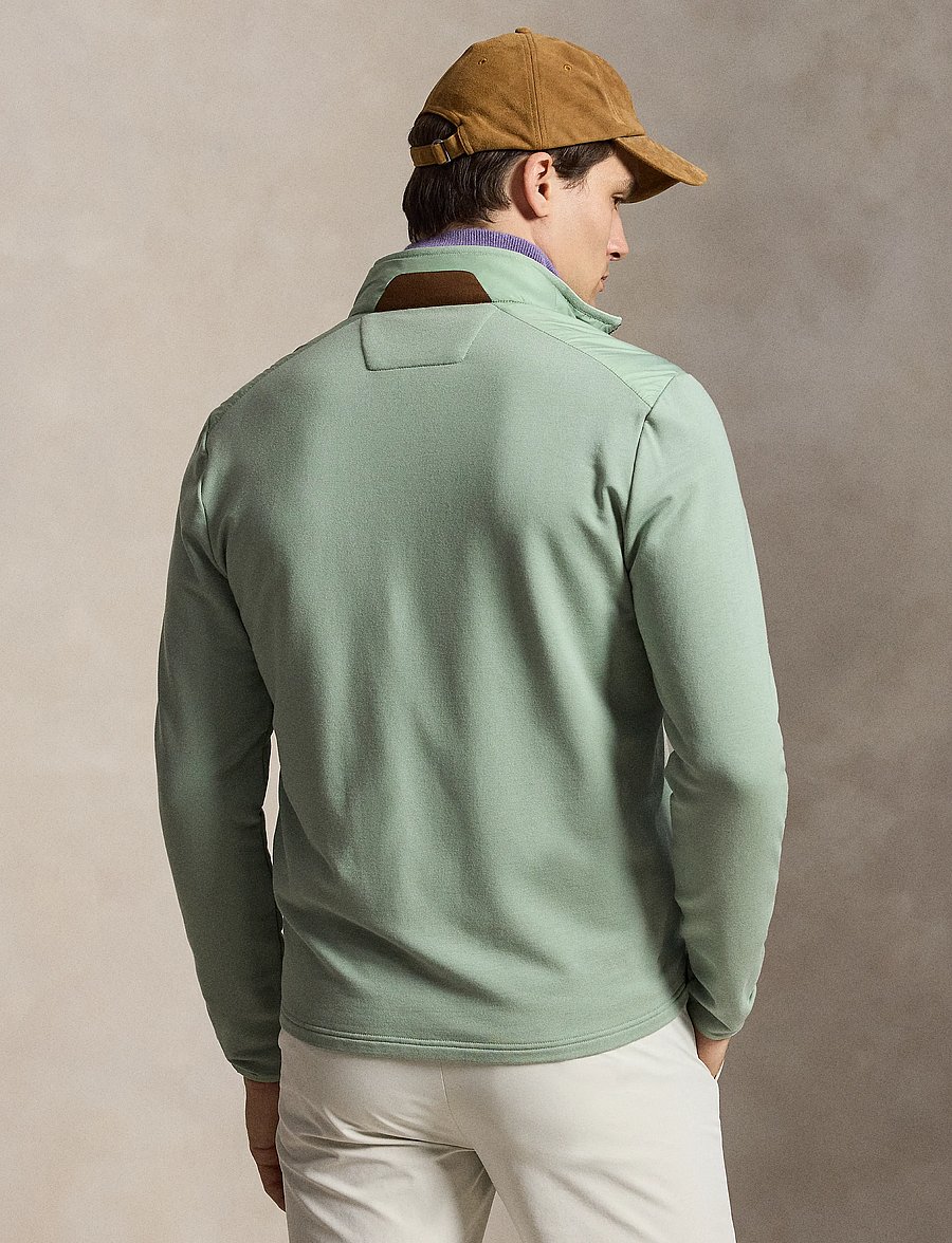 Ralph Lauren Golf - PERFORMANCE WOOL-KNT-SWEATSHIRT - sulejoped ja voodriga joped - light green - 1