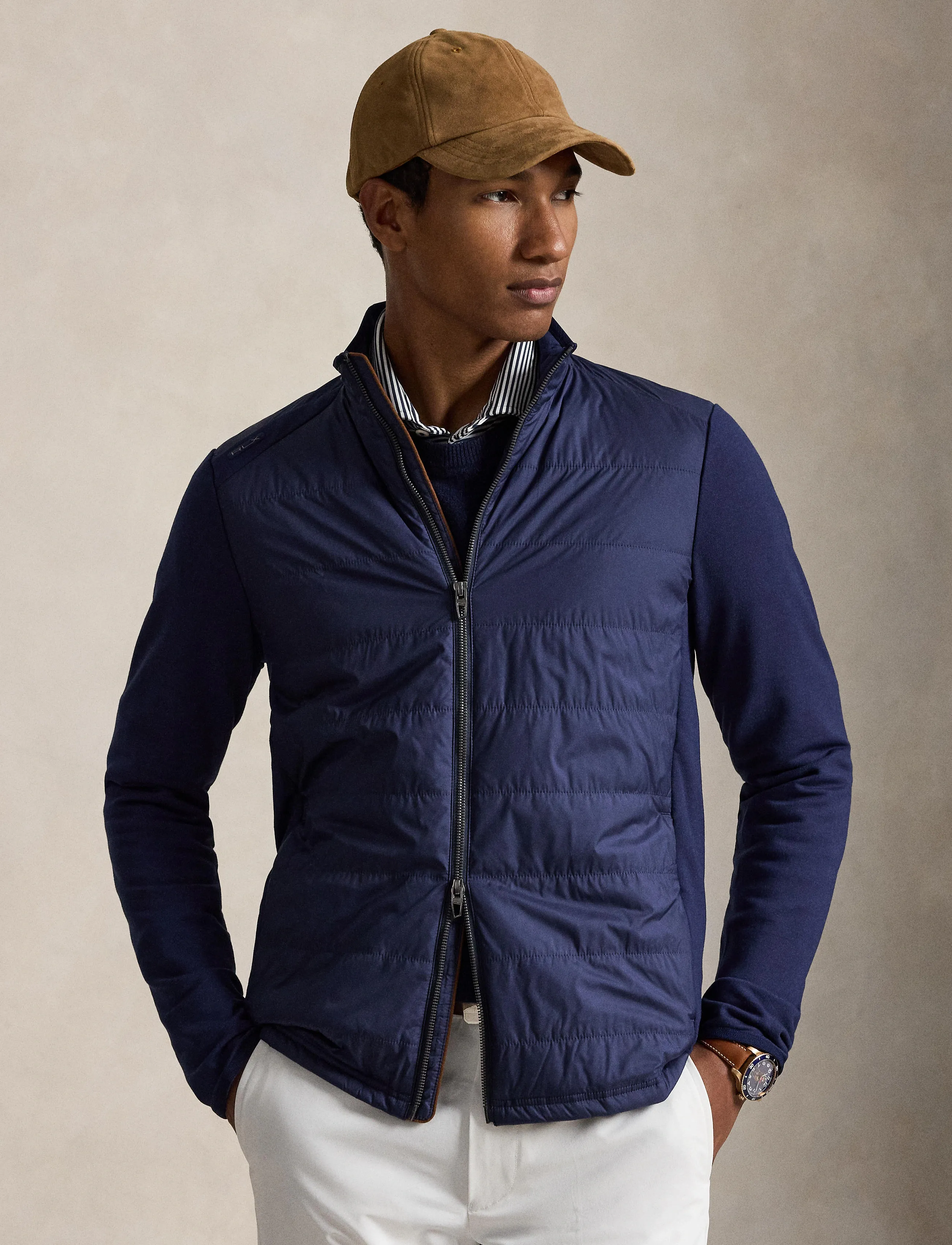 Ralph Lauren Golf - Hybrid Mockneck Jacket - golfjakkar - refined navy - 3