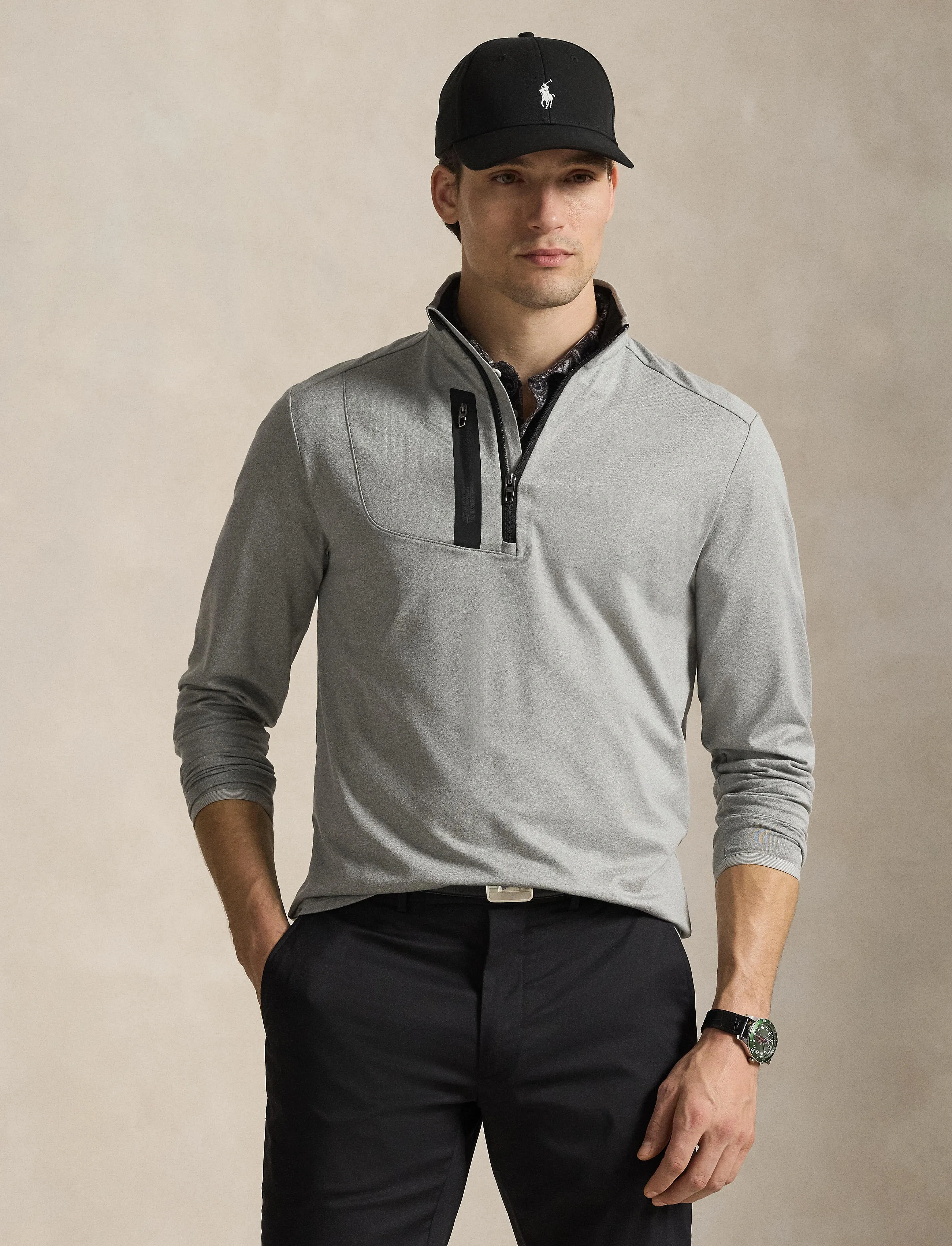 Ralph Lauren Golf - 785A96937005 - kampsunid ja vahekihid - andover heather - 3
