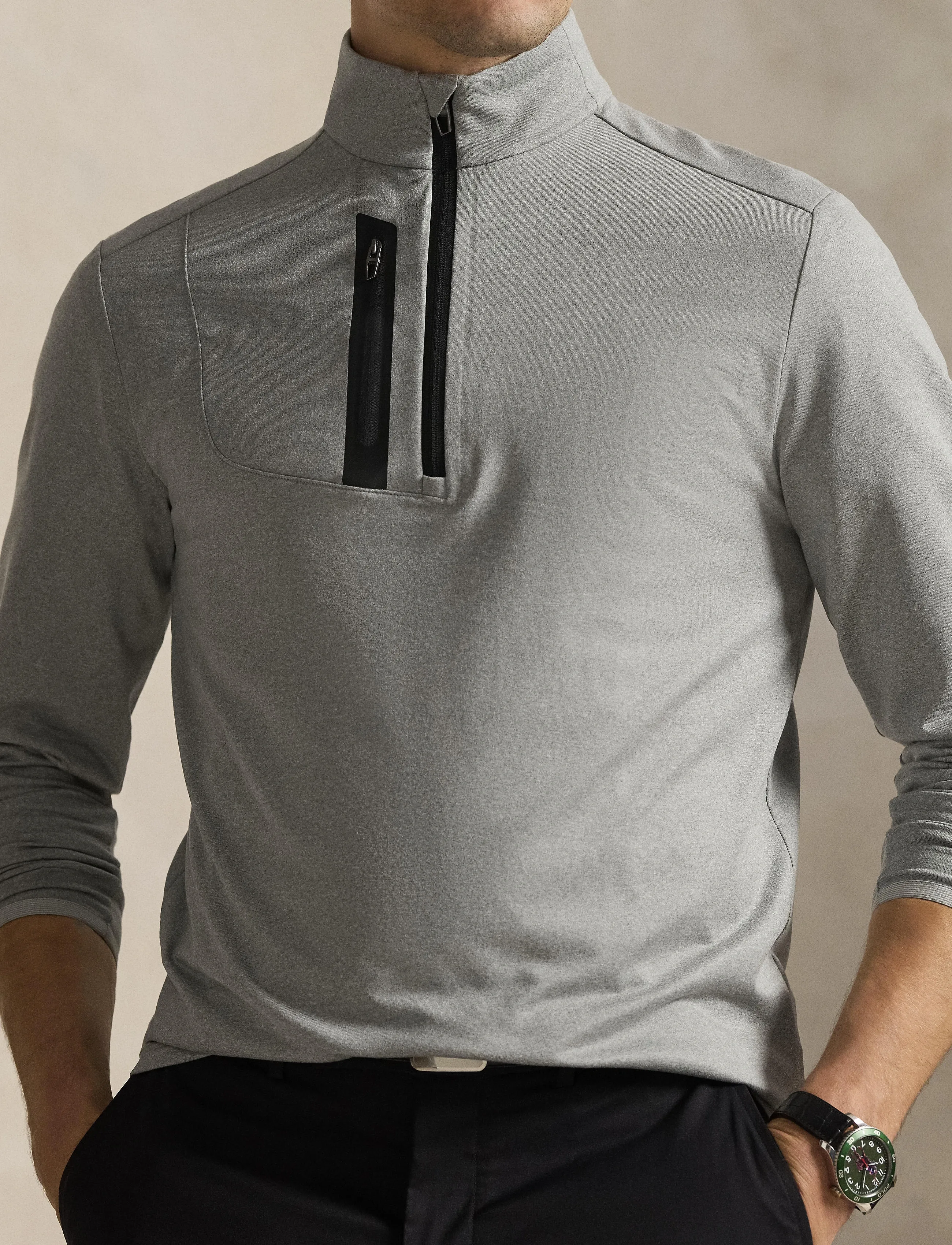 Ralph Lauren Golf - 785A96937005 - kampsunid ja vahekihid - andover heather - 4