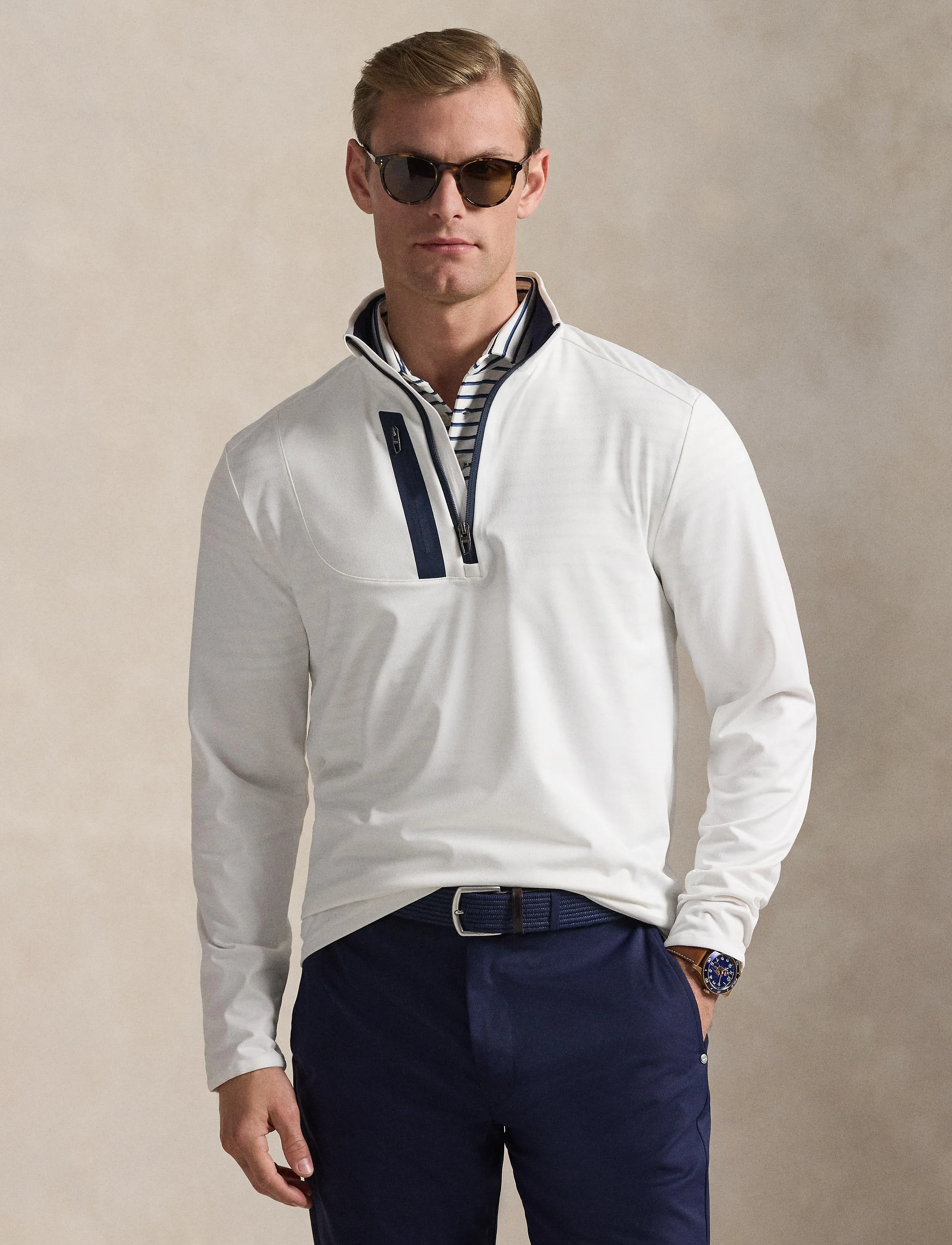 Ralph Lauren Golf - 785A96937005 - fleece & midlayer - ceramic white - 3