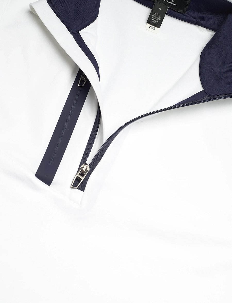 Ralph Lauren Golf - Stretch Jersey Pullover - fleeces & midlayers - ceramic white - 5