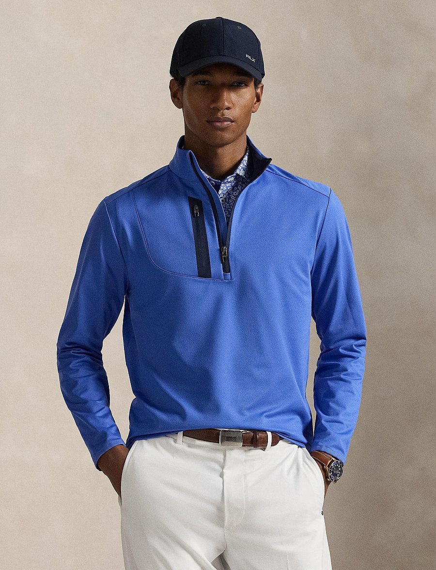 Ralph Lauren Golf - Stretch Jersey Pullover - fleece & midlayer - maidstone blue - 3
