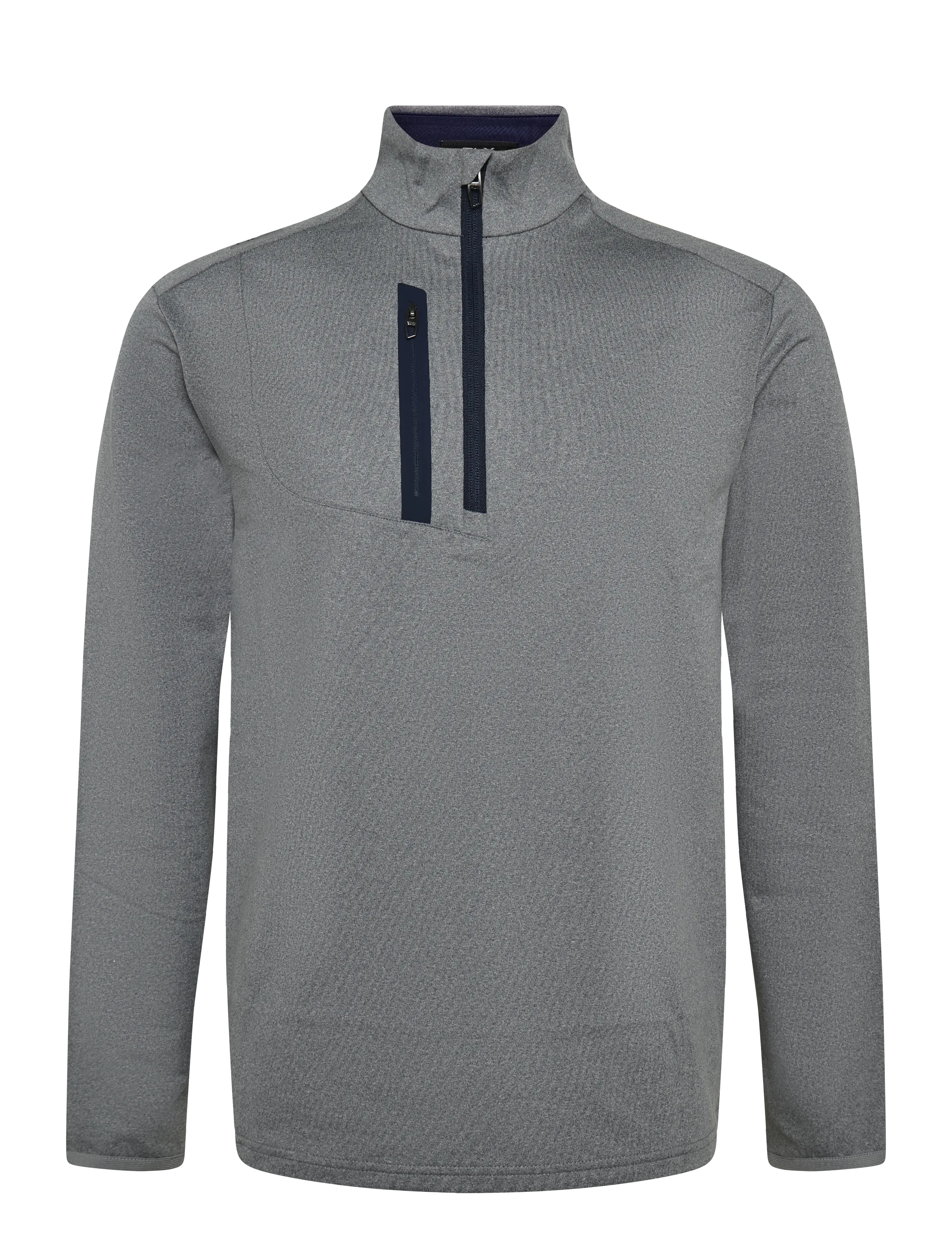 Ralph Lauren Golf Stretch Jersey Pullover - Overshirts - METALIC GREY HEAT / grey