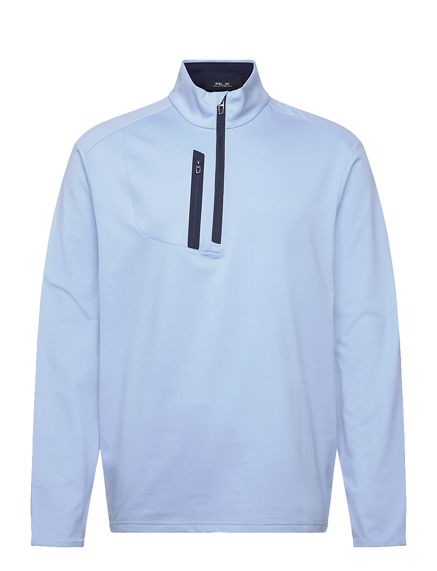 Ralph Lauren Golf - Stretch Jersey Pullover - fleeces & midlayers - office blue - 1
