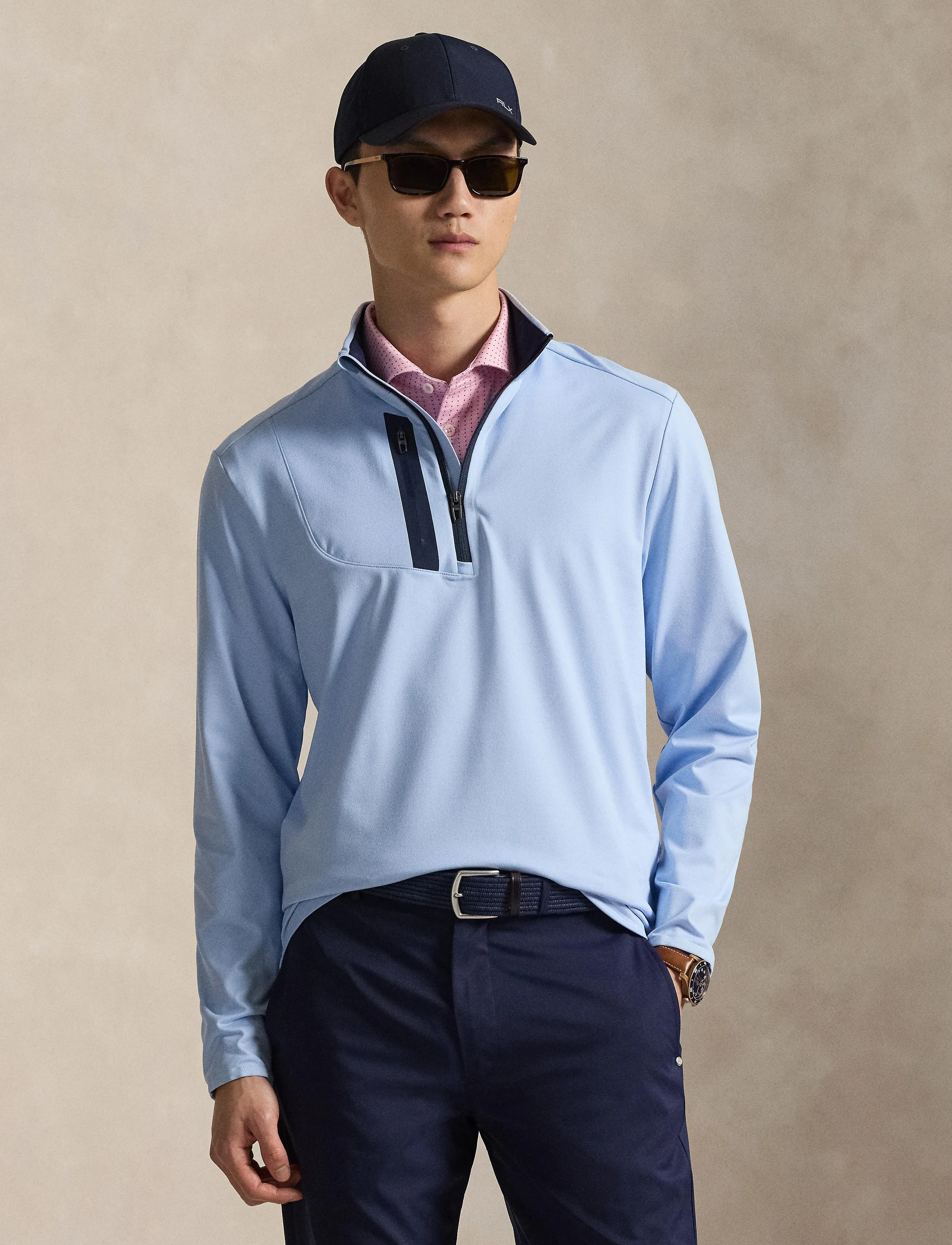 Ralph Lauren Golf - 785A96937005 - flíspeysur og millilög - office blue - 3