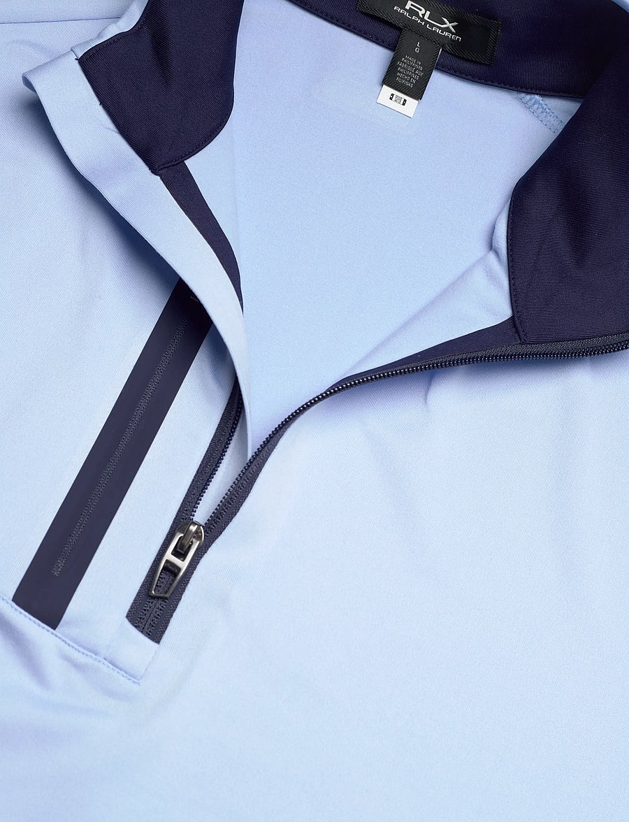 Ralph Lauren Golf - Stretch Jersey Pullover - fleeces & midlayers - office blue - 5