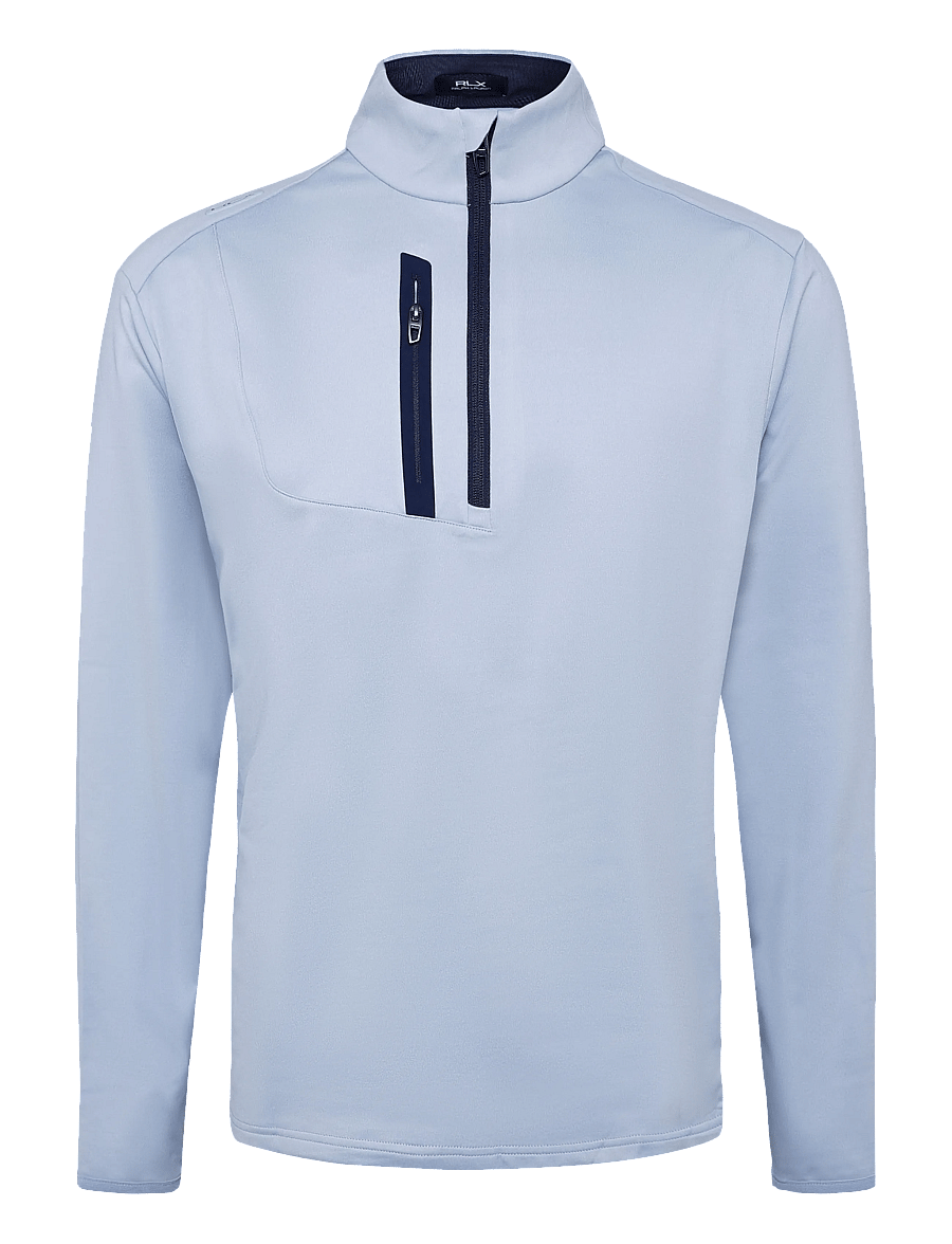 Ralph Lauren Golf - Stretch Jersey Pullover - fleeces & midlayers - pebble blue - 0
