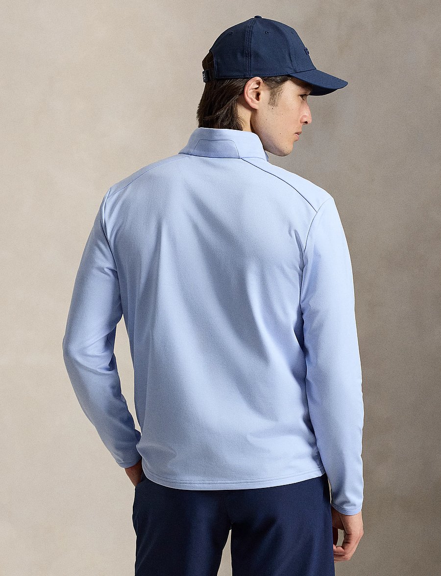 Ralph Lauren Golf - Stretch Jersey Pullover - fleeces & midlayers - pebble blue - 2