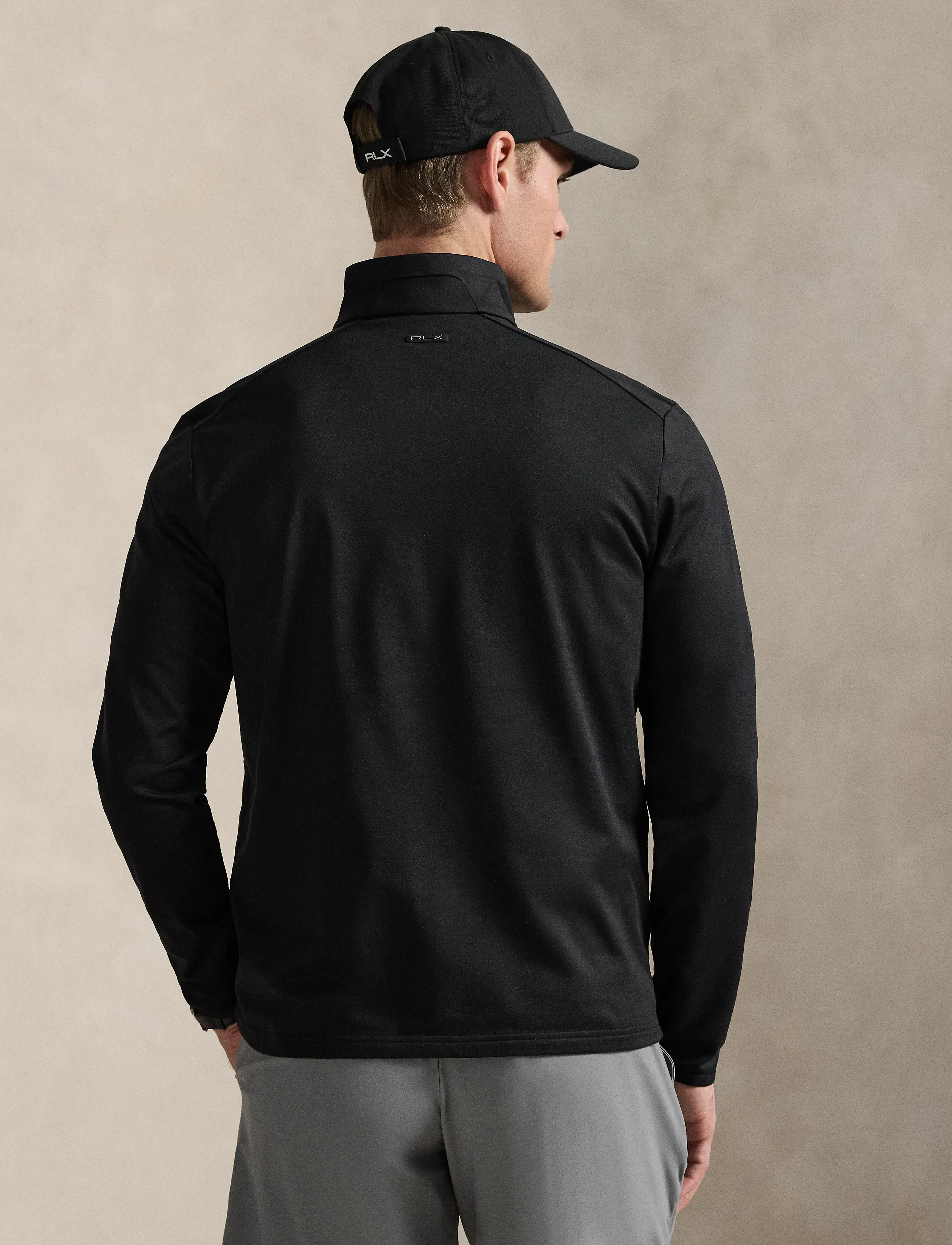 Ralph Lauren Golf - NEW LUX PERF JRSY-KNT-PULLOVER - fleeces & midlayers - polo black - 3