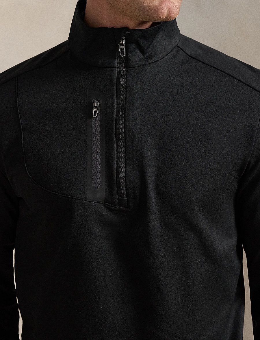 Ralph Lauren Golf - Stretch Jersey Pullover - fleece og mellemlag - polo black - 5