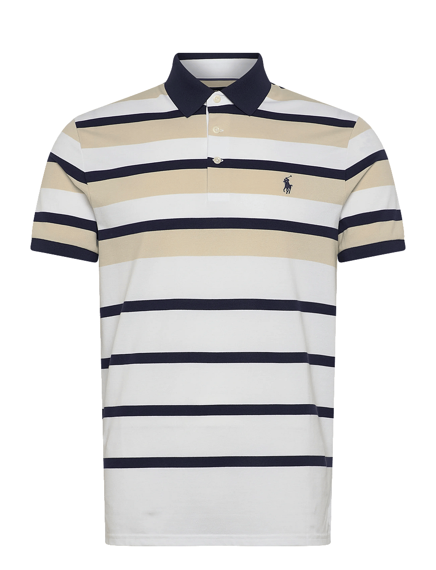 Ralph Lauren Golf - Y/D PERF PIQUE-KNT-POLO - oberteile & t-shirts - basic sand multi - 1