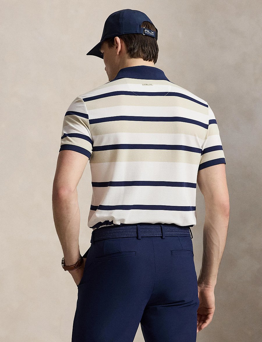 Ralph Lauren Golf - Y/D PERF PIQUE-KNT-POLO - oberteile & t-shirts - basic sand multi - 5