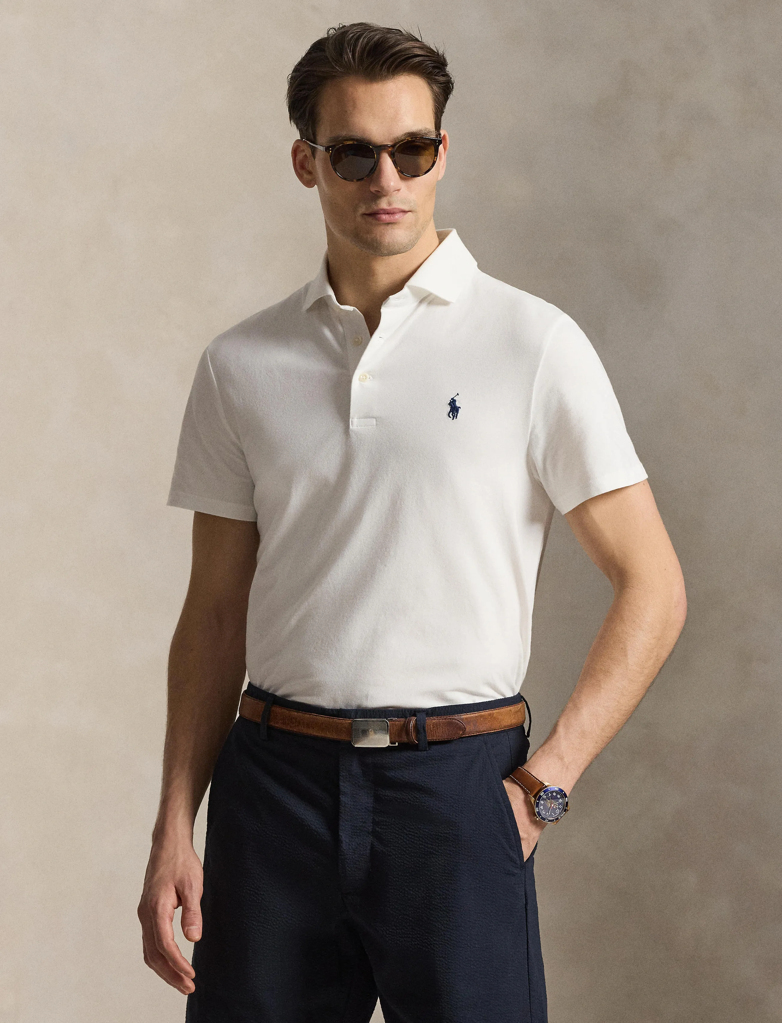 Ralph Lauren Golf - 785A98169004 - toppe & t-shirts - ceramic white - 3