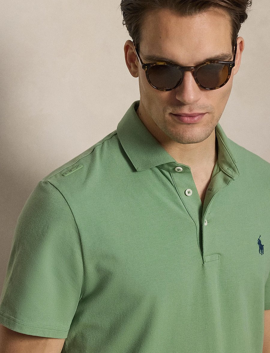 Ralph Lauren Golf - ENERGY LISLE-KNT-POLO - alussärgid ja t-särgid - outback green - 4