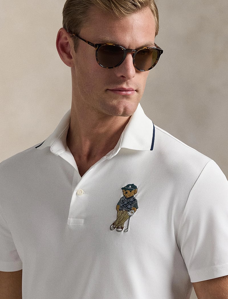 Ralph Lauren Golf - 785A98172001 - oberteile & t-shirts - ceramic white - 4