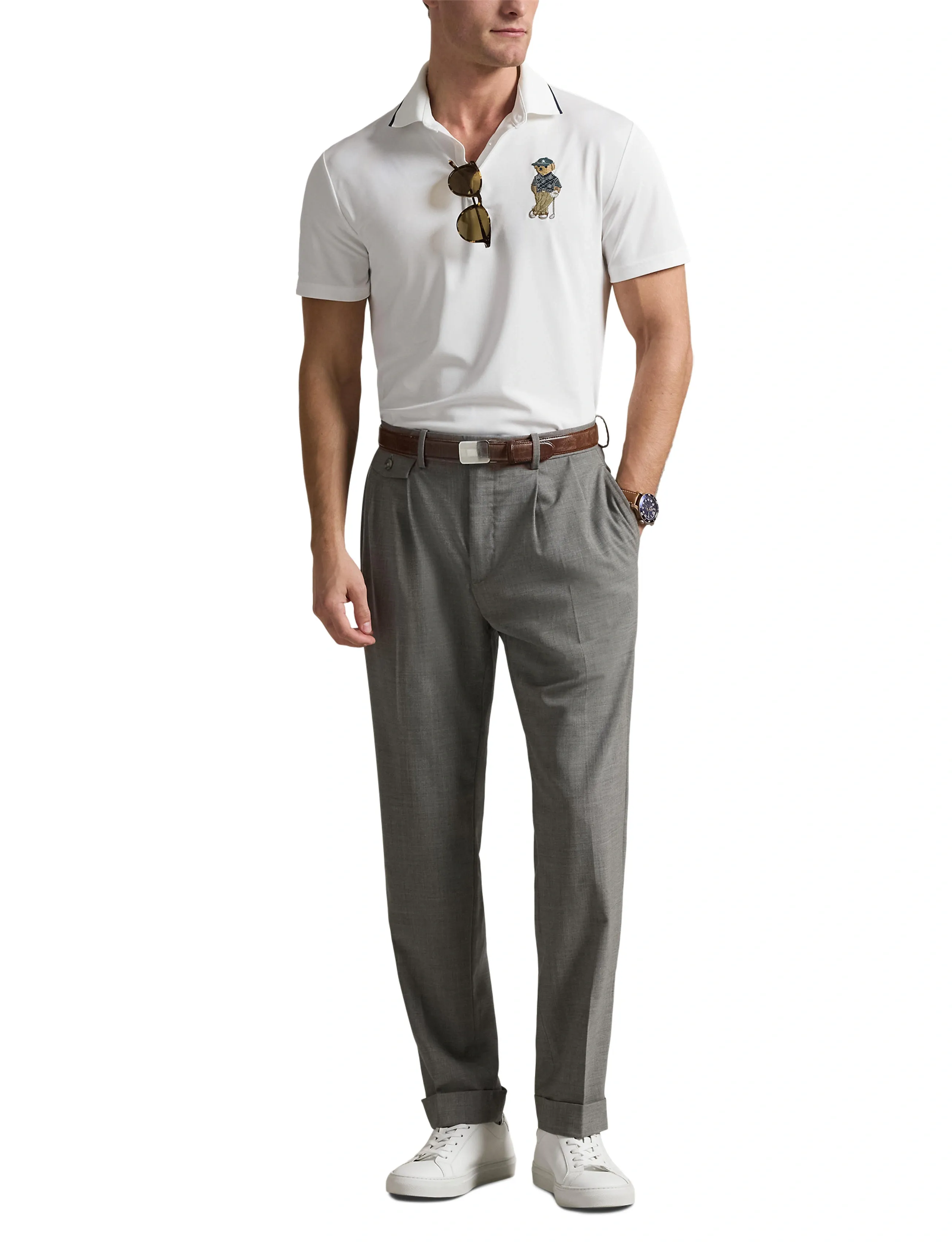 Ralph Lauren Golf Airtech Pique-Knt-Polo pikéer herr – bild 7