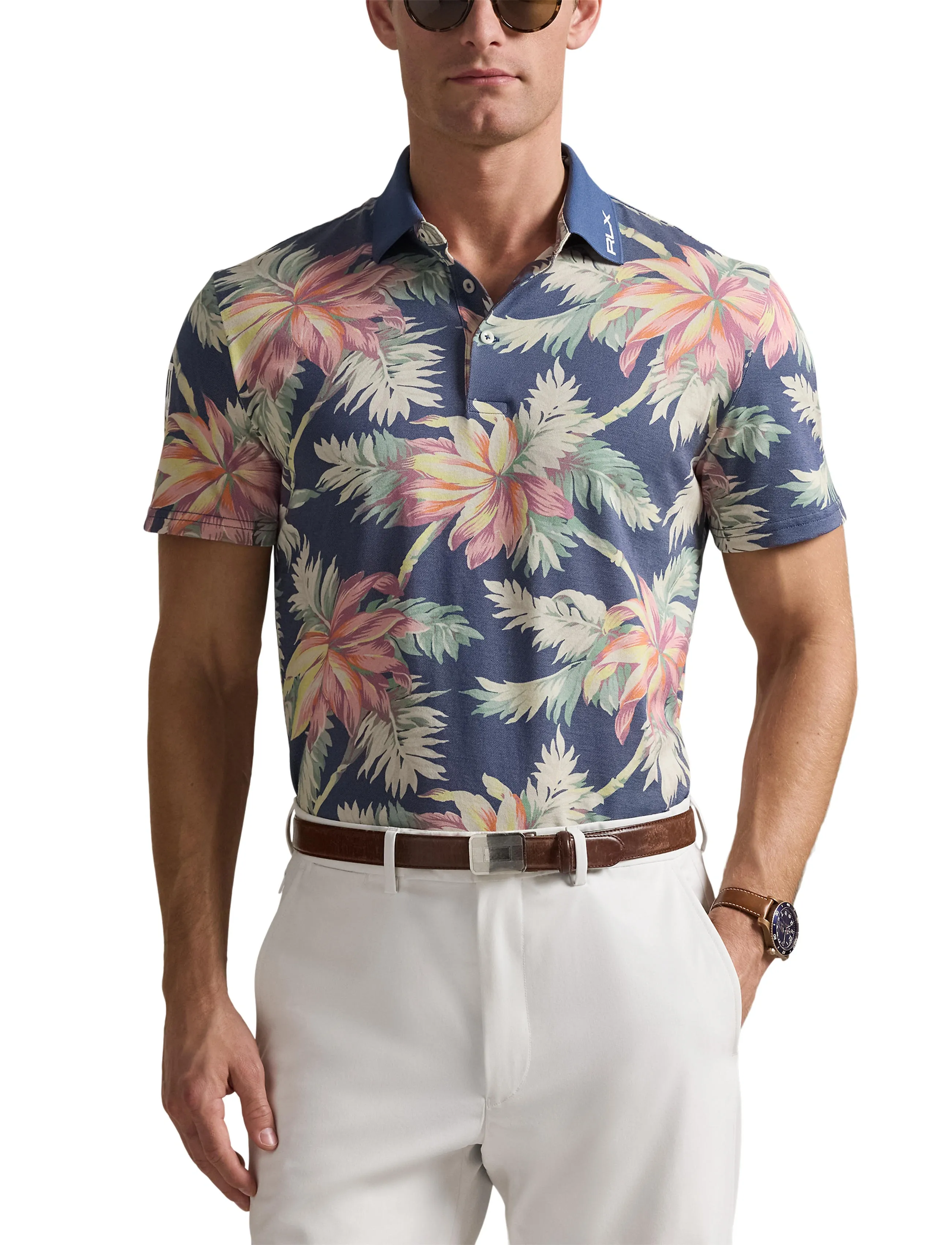 Ralph Lauren Golf TOUR PIQUE-KNT-POLO - Streetstyle - OLD ROYAL PALM FL / navy