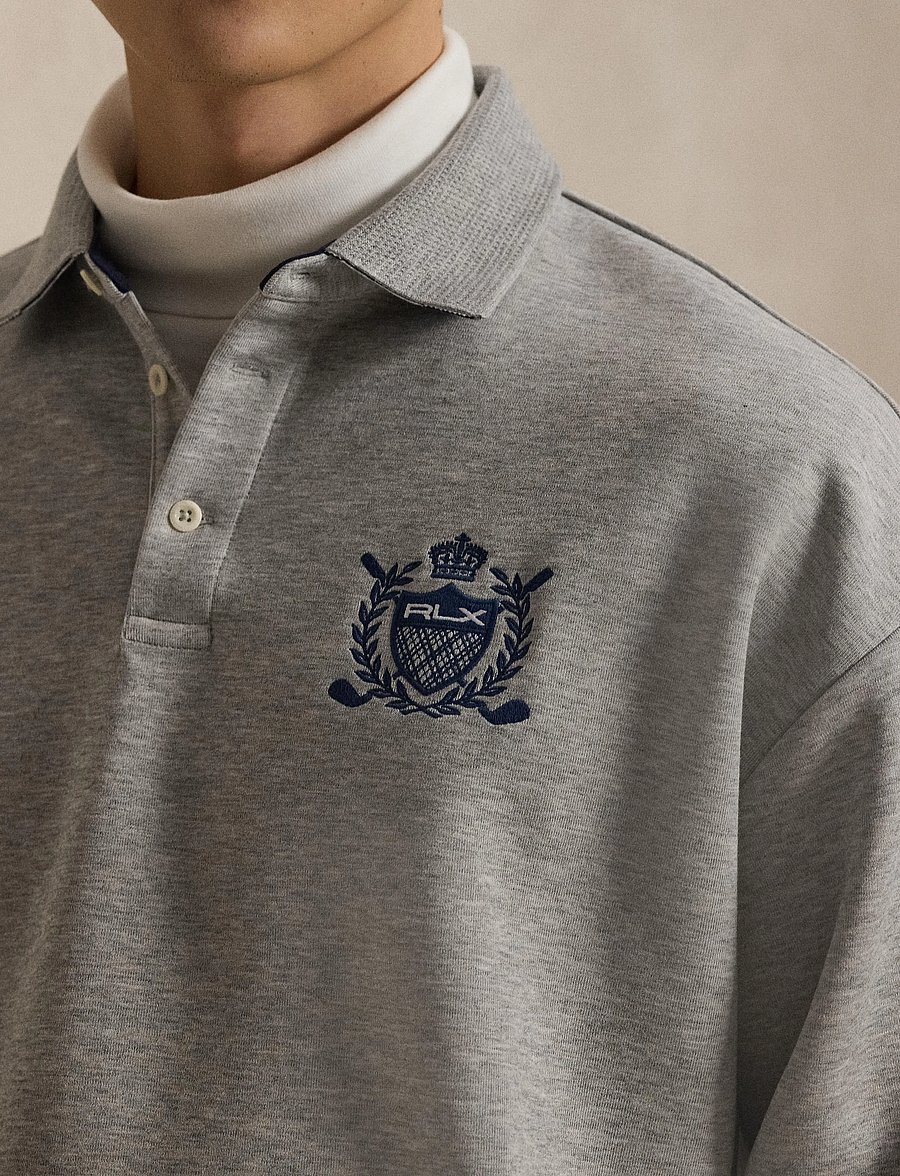 Ralph Lauren Golf - DOUBLE KNIT TECH-KNT-PULLOVER - polo's - andover heather - 4