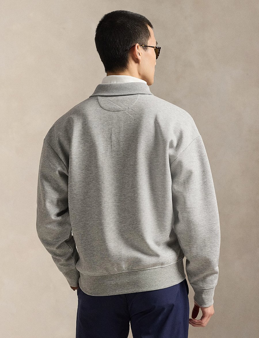 Ralph Lauren Golf - DOUBLE KNIT TECH-KNT-PULLOVER - polo's - andover heather - 5