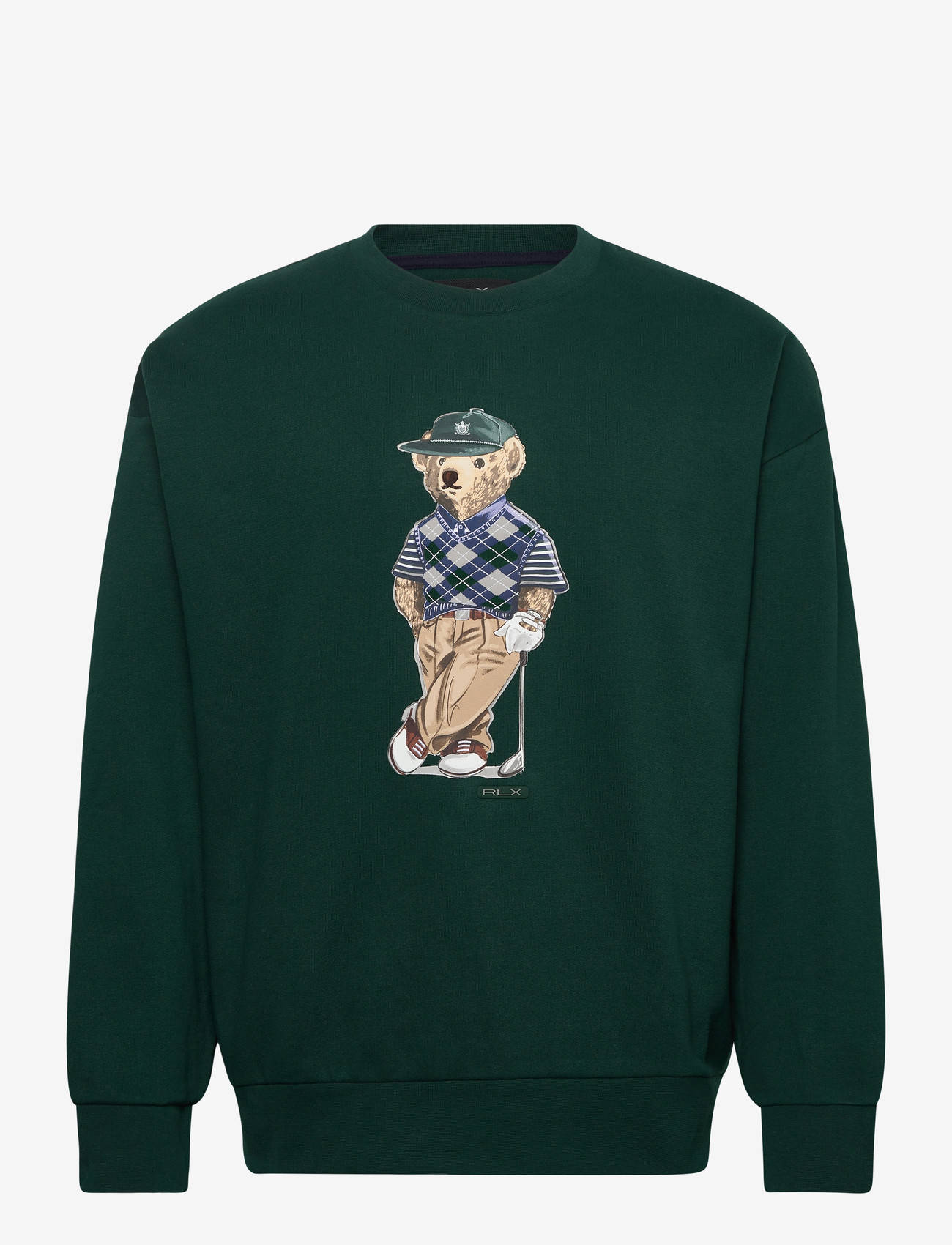 Ralph Lauren Golf - LT WT MAGIC FLEECE-KNT-PULLOVER - oberteile - moss agate - 0