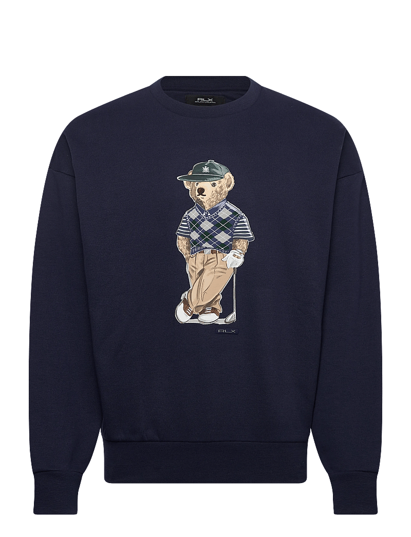 Ralph Lauren Golf - LT WT MAGIC FLEECE-KNT-PULLOVER - oberteile - refined navy - 1