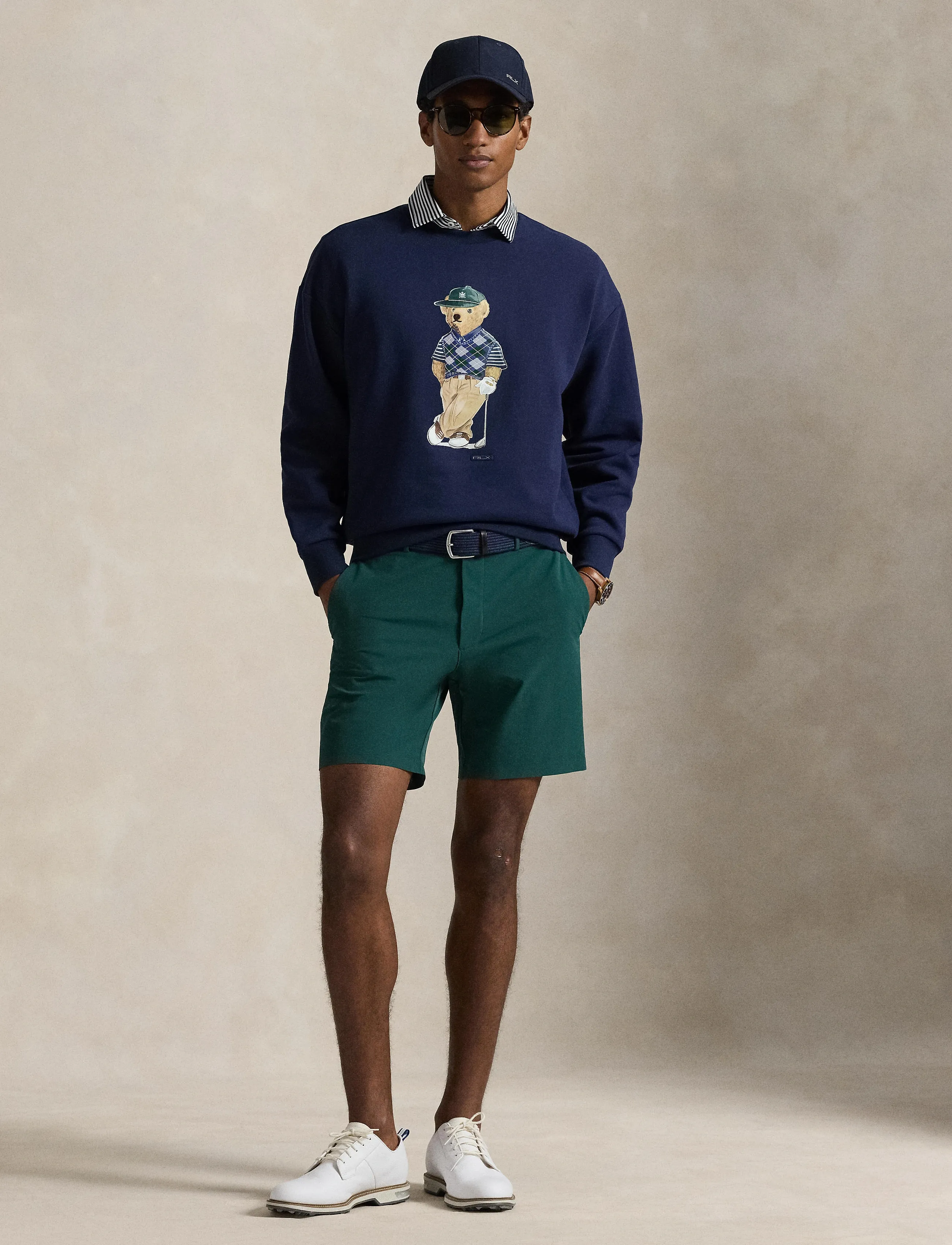 Ralph Lauren Golf Lt Wt Magic Fleece-Knt-Pullover, XXL, Navy, Sport Sweatshirts & Hoodies > Sport Sweatshirts, Herre