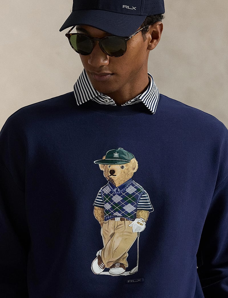 Ralph Lauren Golf - LT WT MAGIC FLEECE-KNT-PULLOVER - oberteile - refined navy - 4
